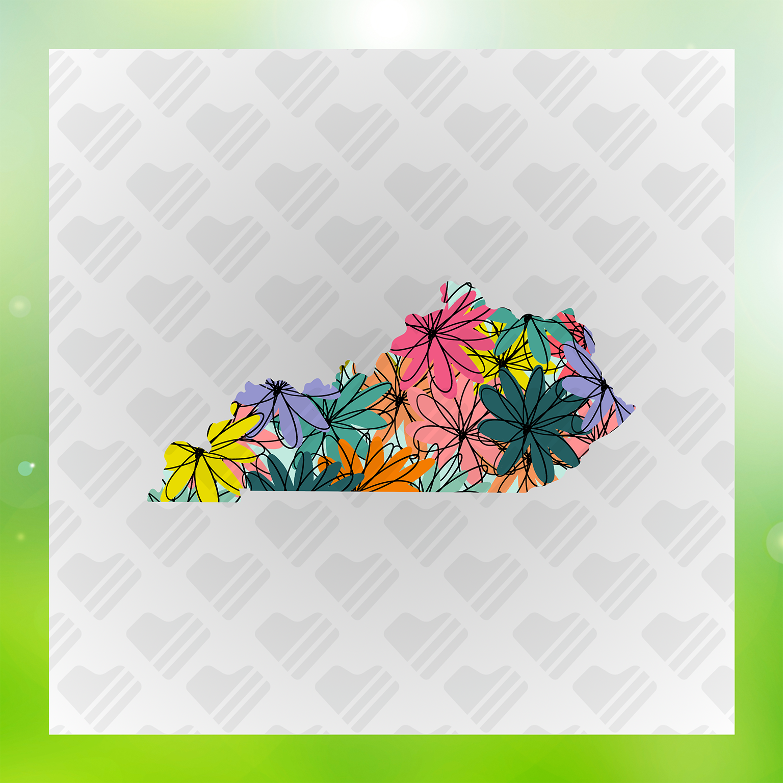 Derby Kentucky in Bloom Transfer