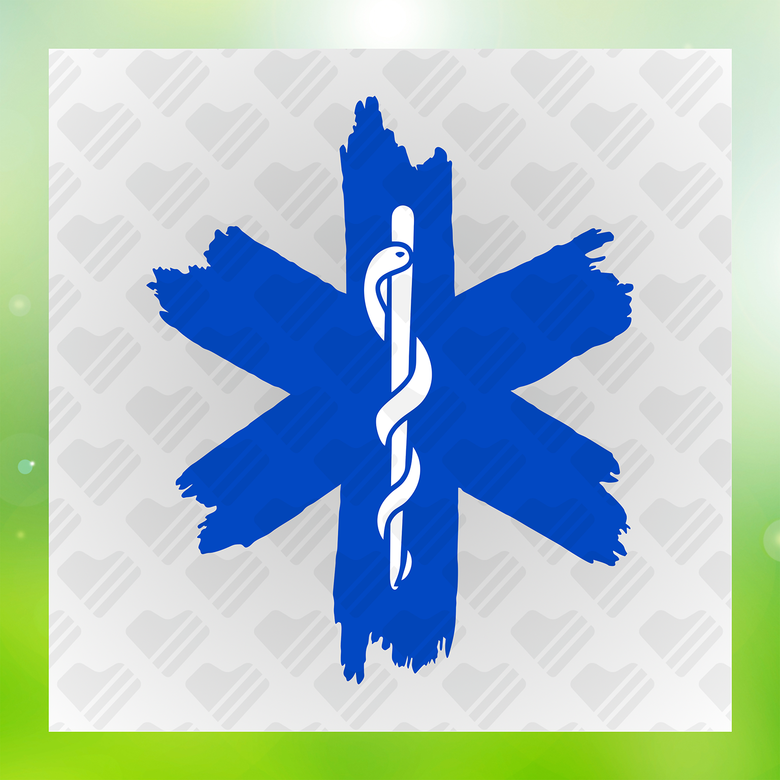 Blue Medical Responder Transfer
