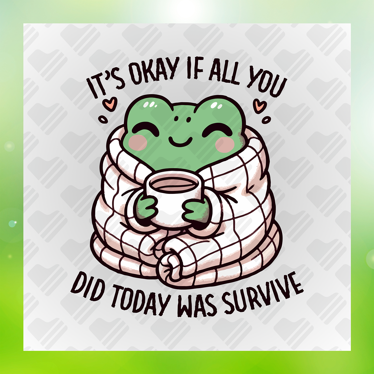 It's Okay If All You Did Today Was Survive Transfer