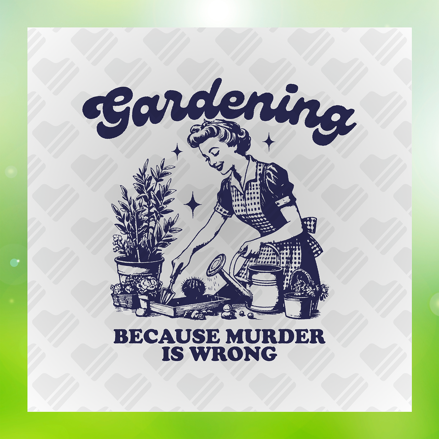 Gardening Because Murder Is Wrong Transfer