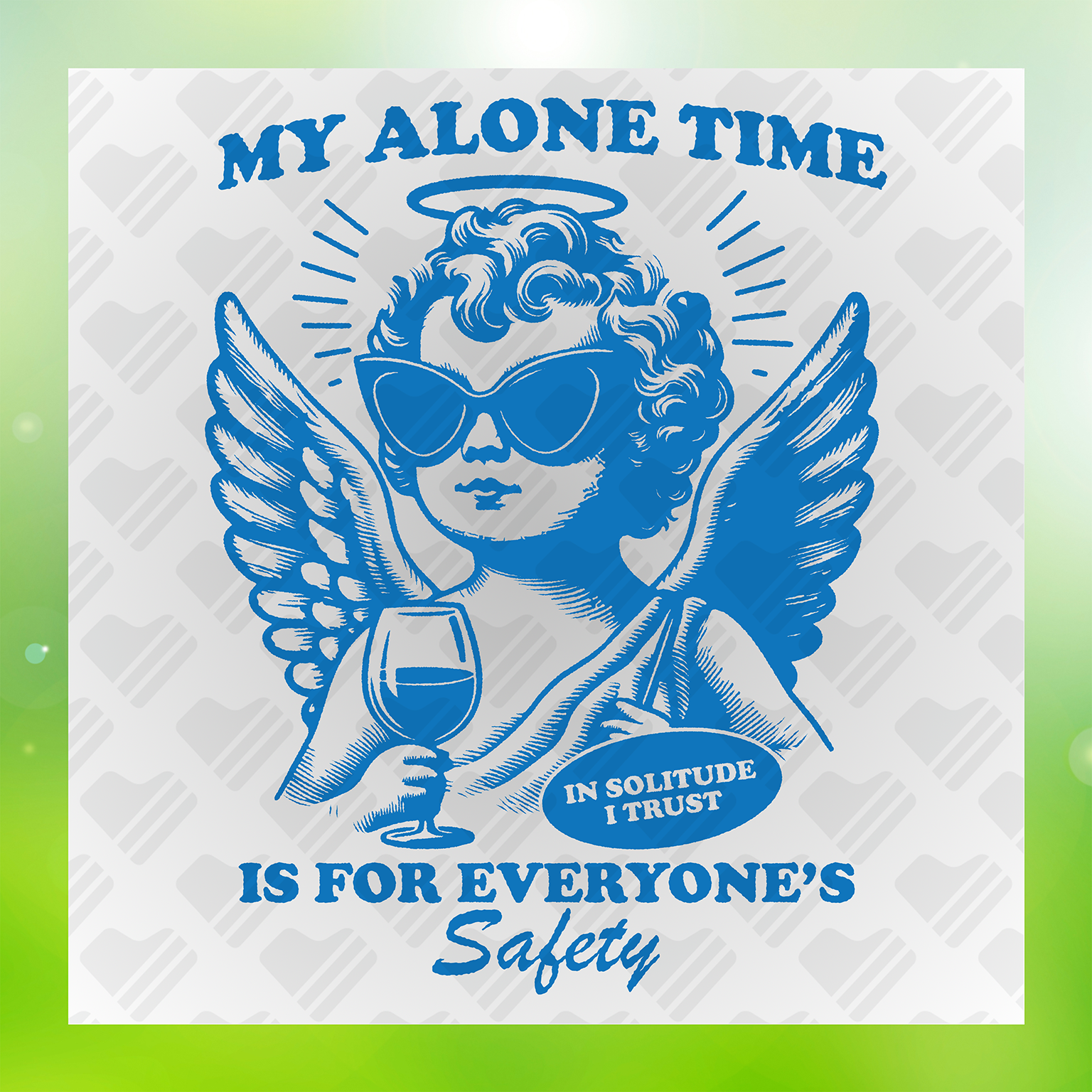 My Alone Time Is For Everyone's Safety Transfer