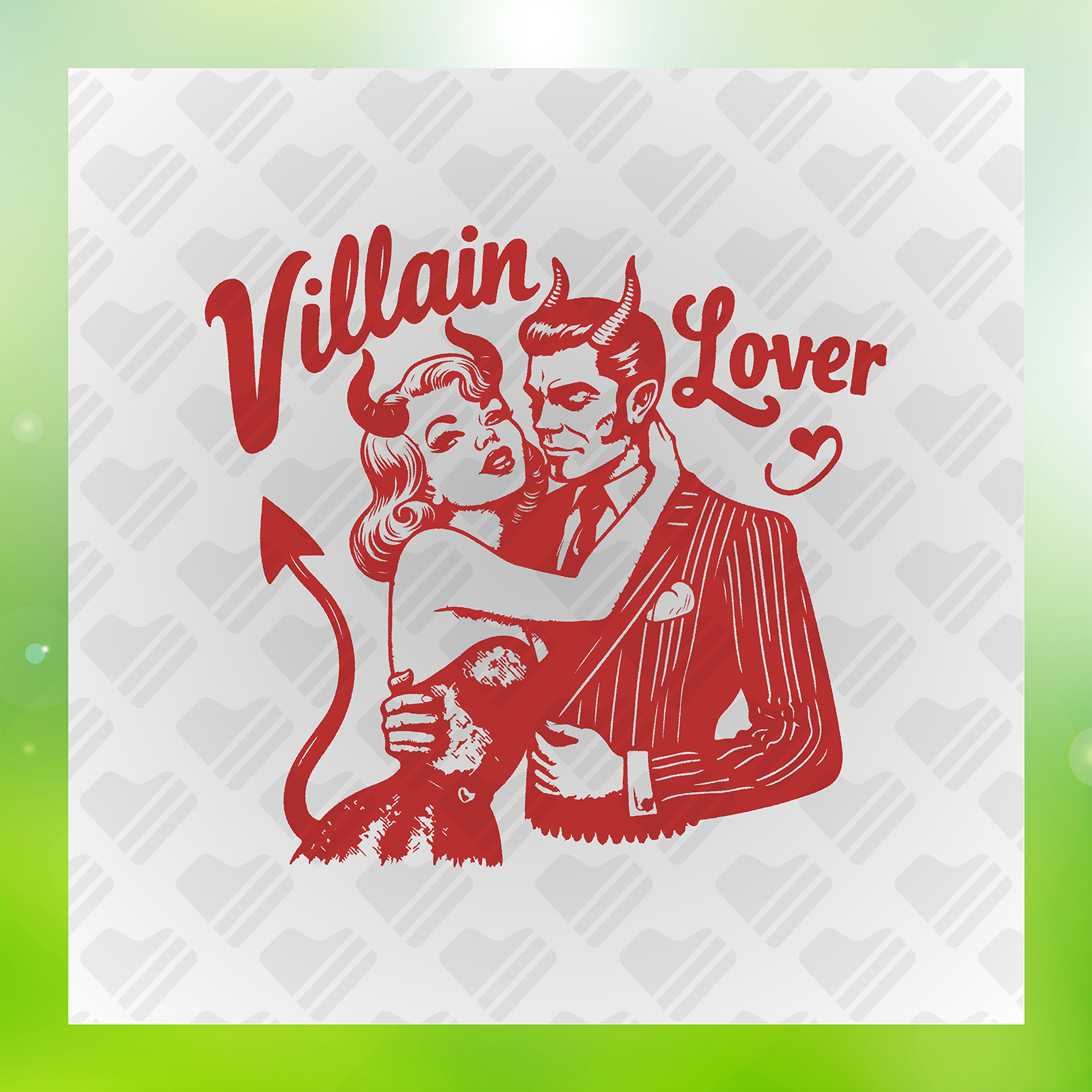Red Color Villain Lovers Transfer