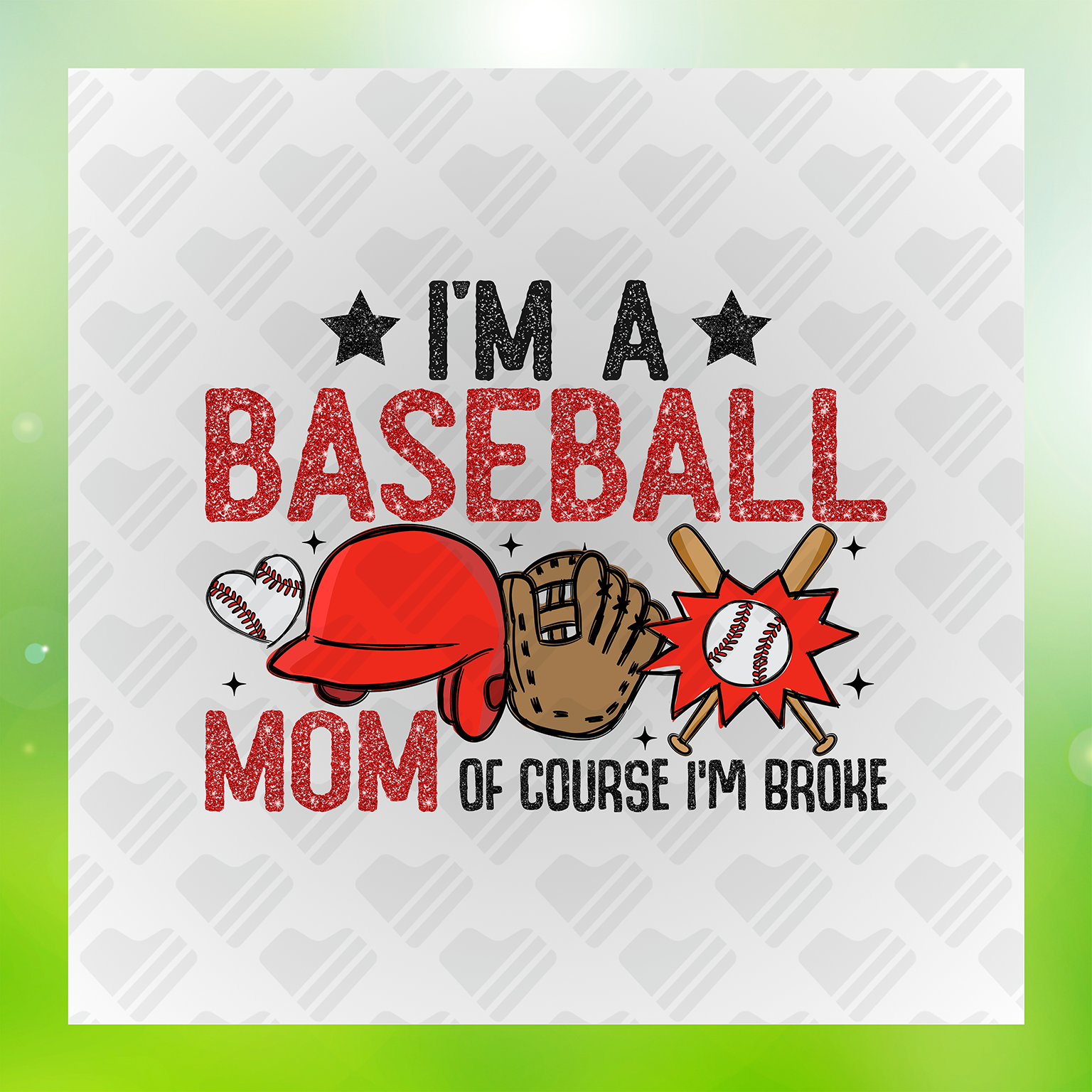 Im A Baseball Mom Of Course Im Broke Transfer