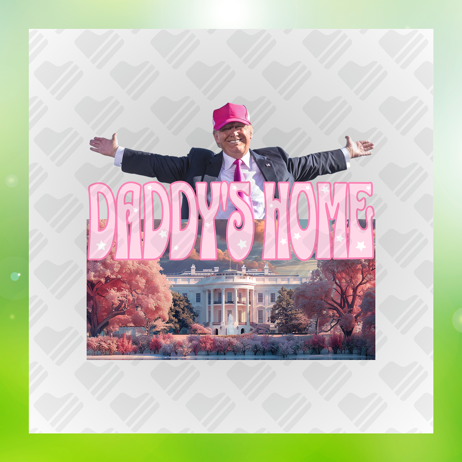 Daddy's Home Trump Transfer