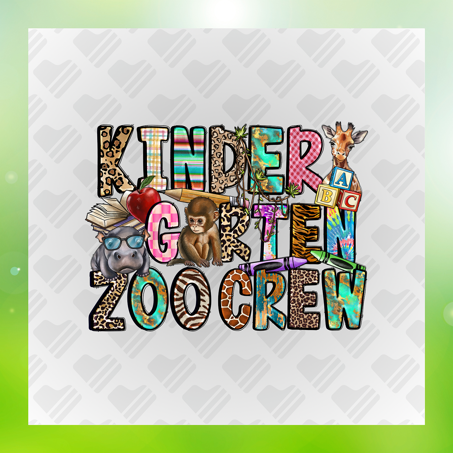 Kindergarten Zoo Crew Transfer