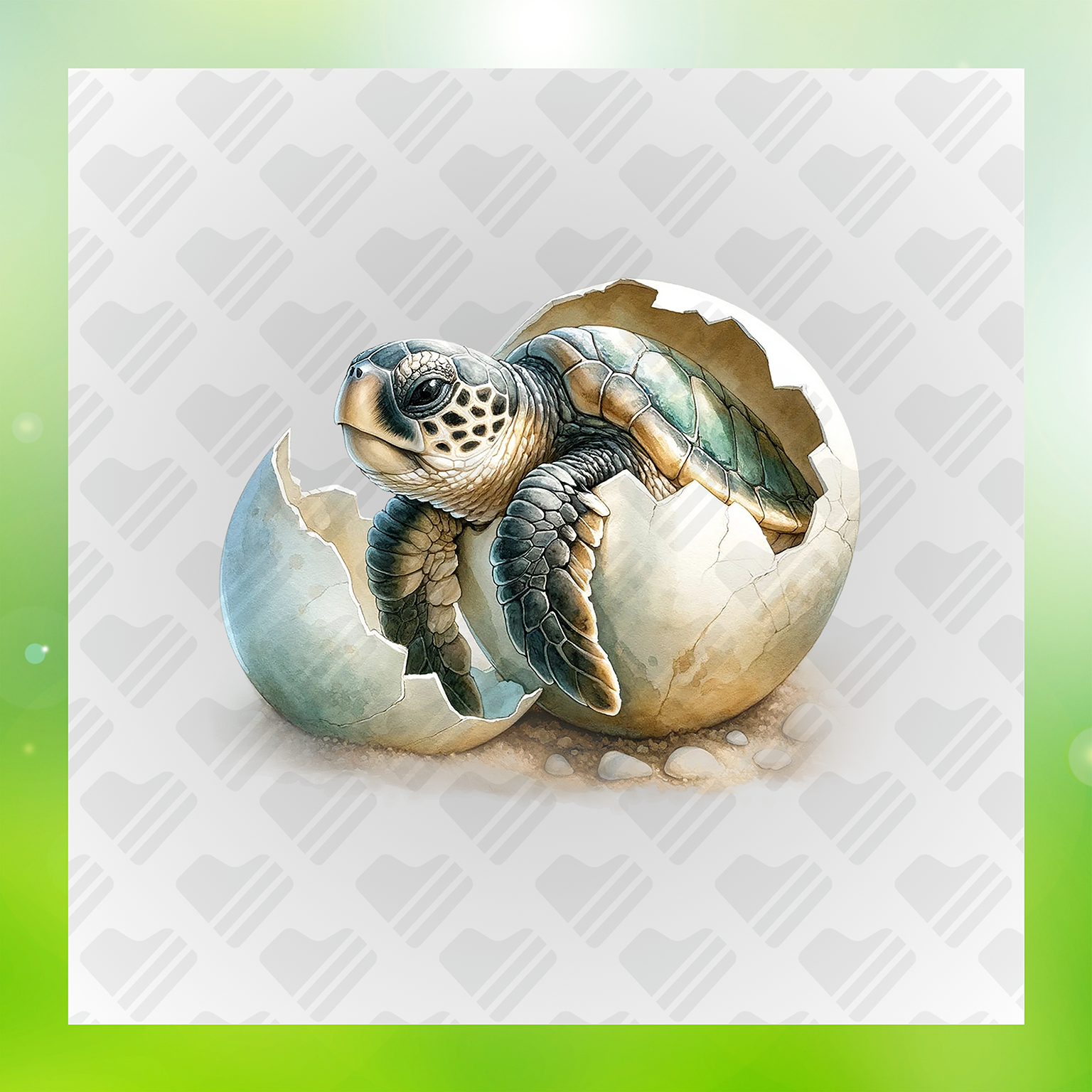 New Beginnings Baby Sea Turtle Transfer