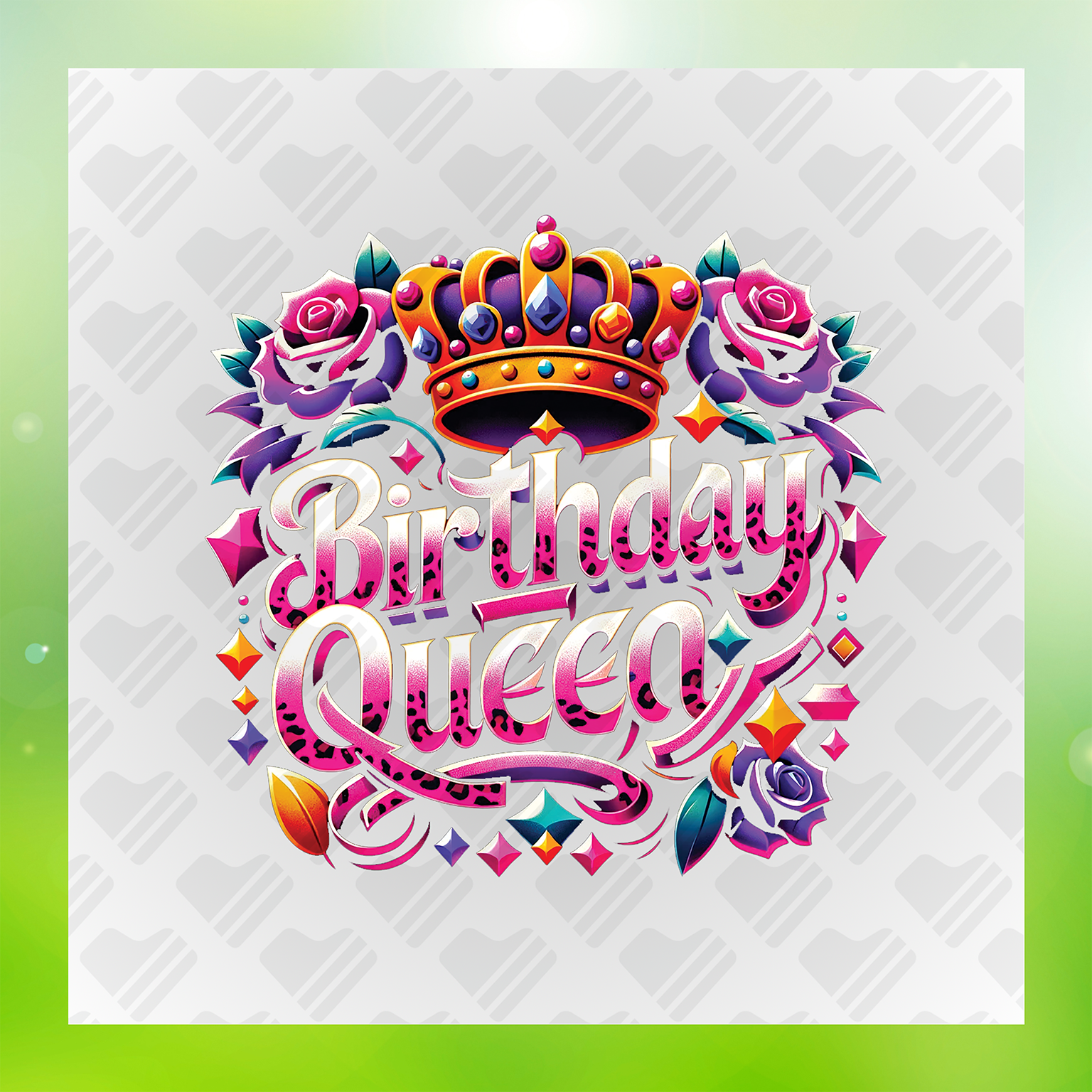 Birthday Queen Transfer