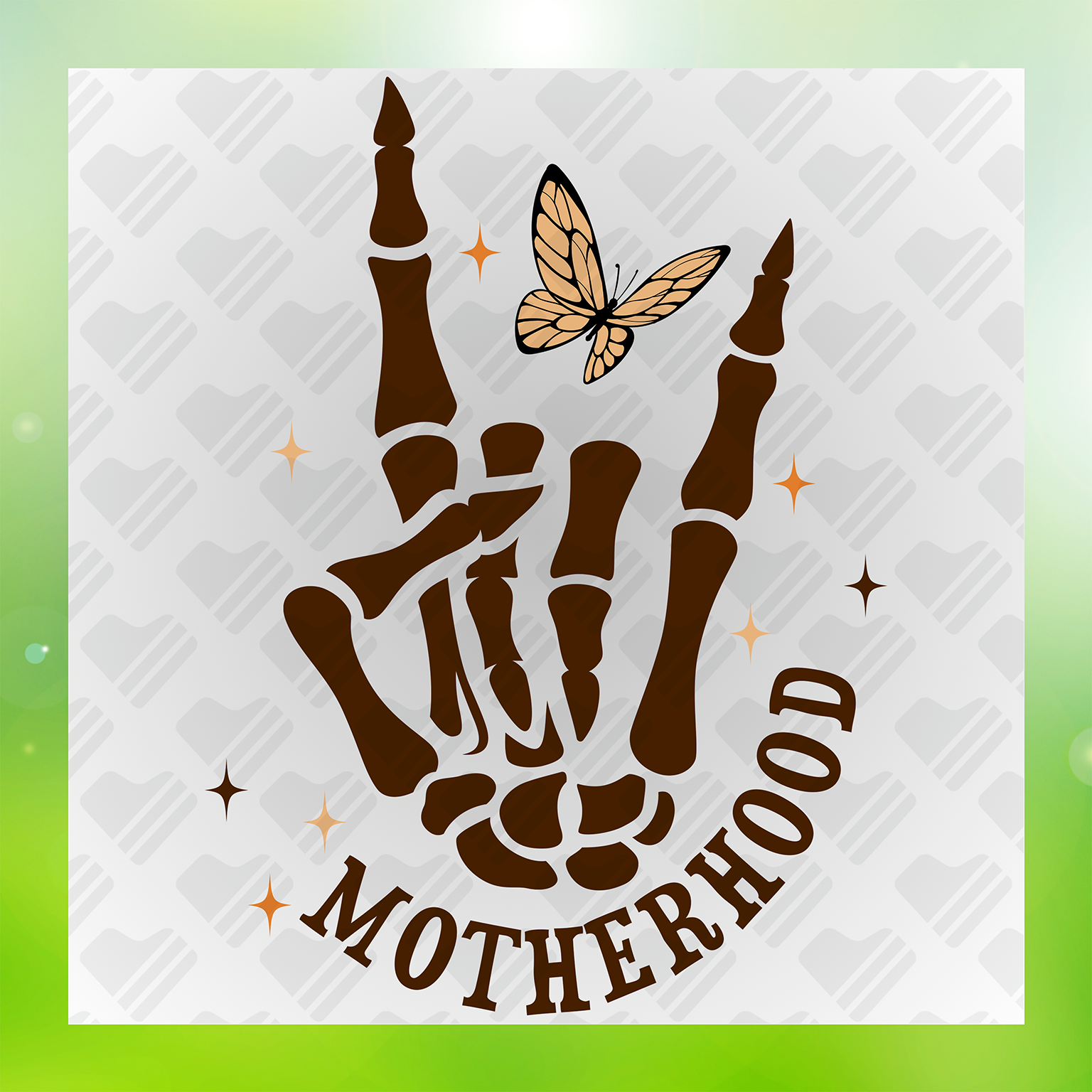 Motherhood In Pink Transfer