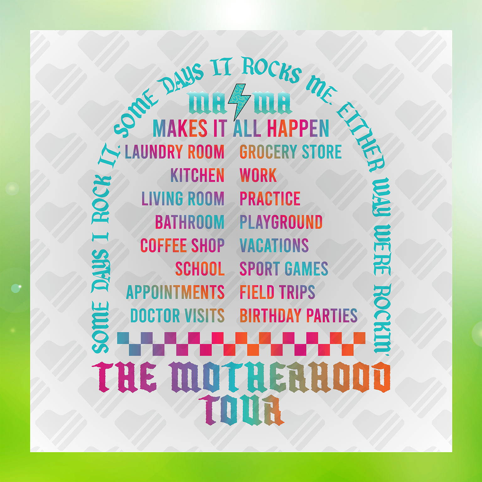 Mommy Mama The Motherhood Tour Transfer