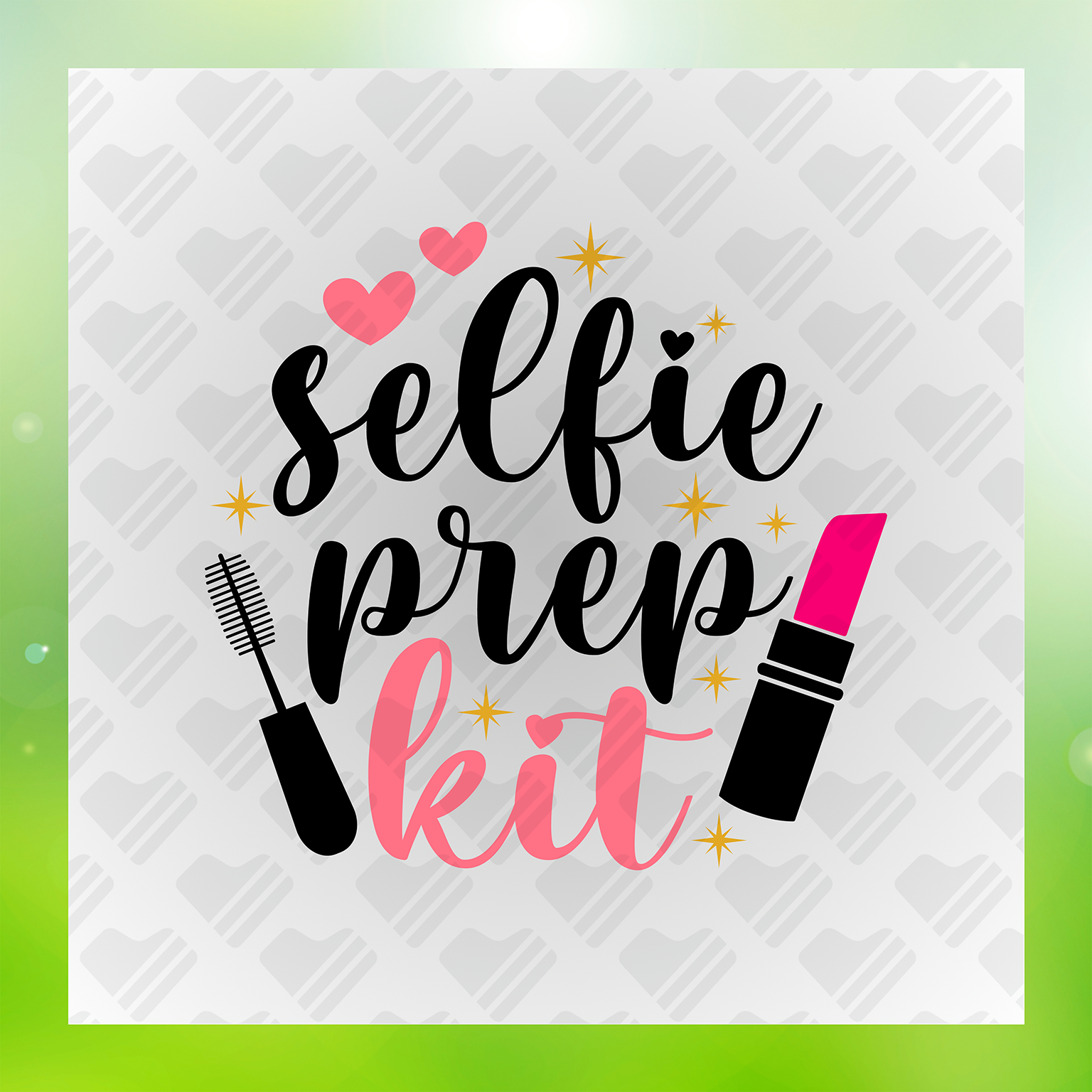 Selfie Prep Bag Transfer