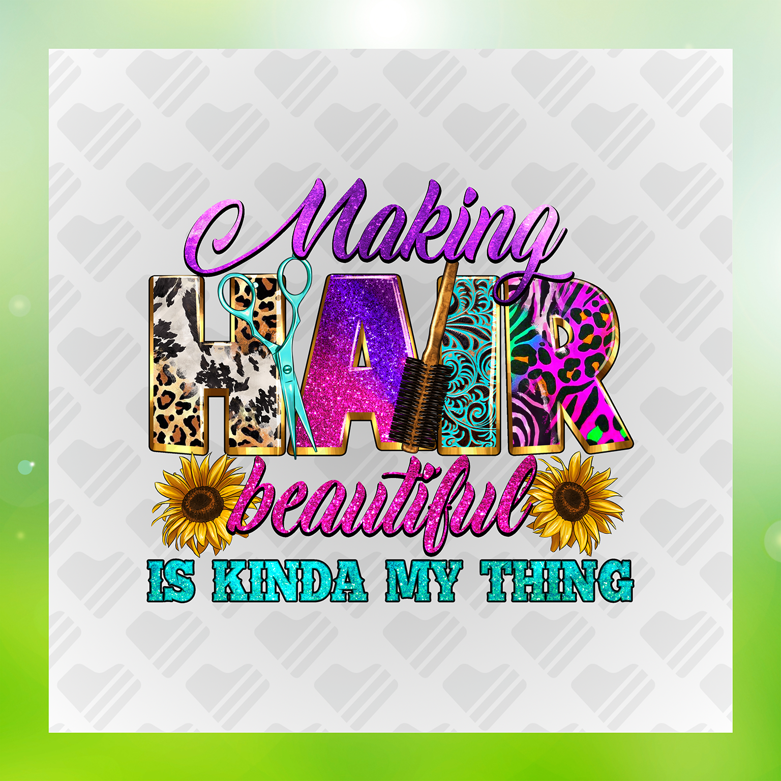 Making Hair Beautiful Is Kinda My Thing Transfer