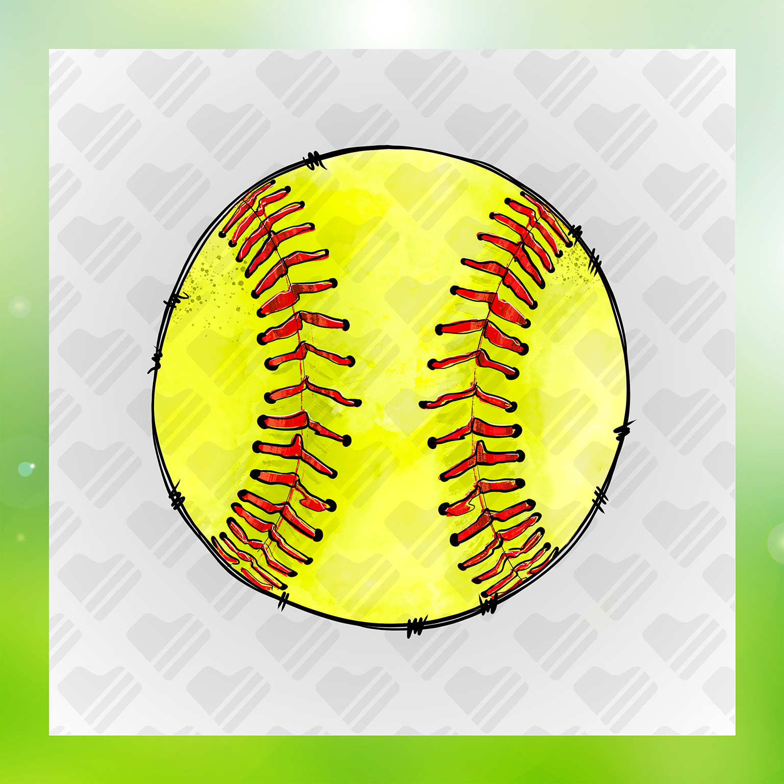 Softball Is Life Transfer