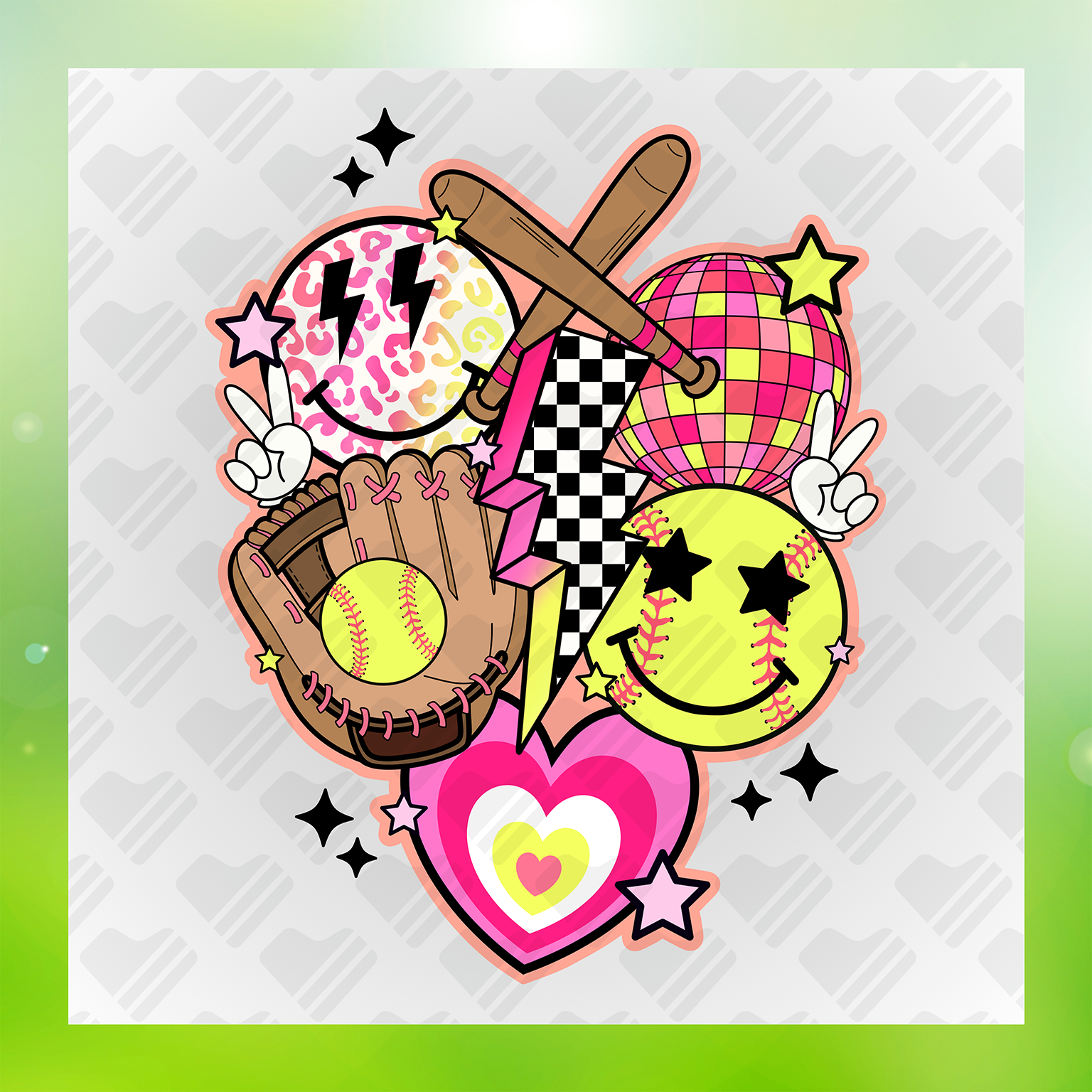 Softball Dreams Transfer