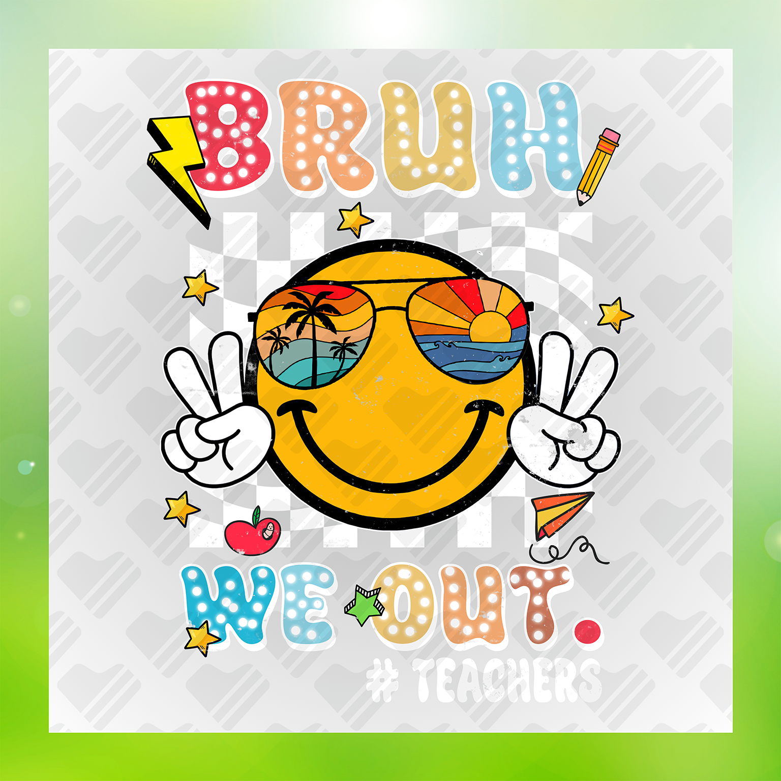 Bruh We Out Teacher Profession Transfer