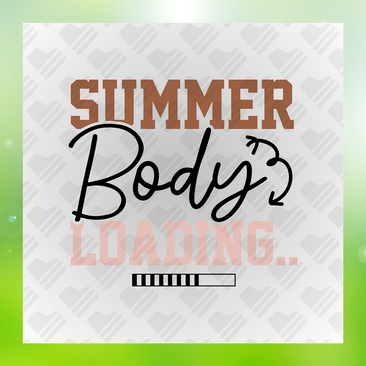 Fitness Summer Body Loading Transfer