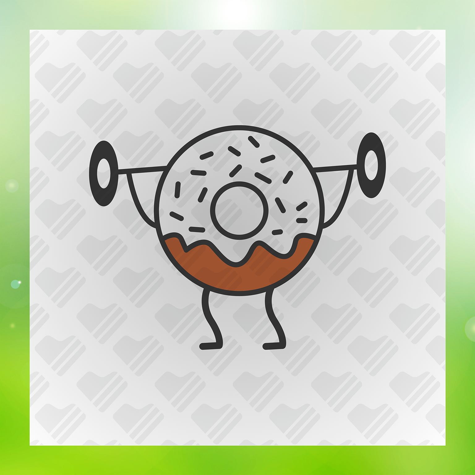 Donut Dumbbells Transfer