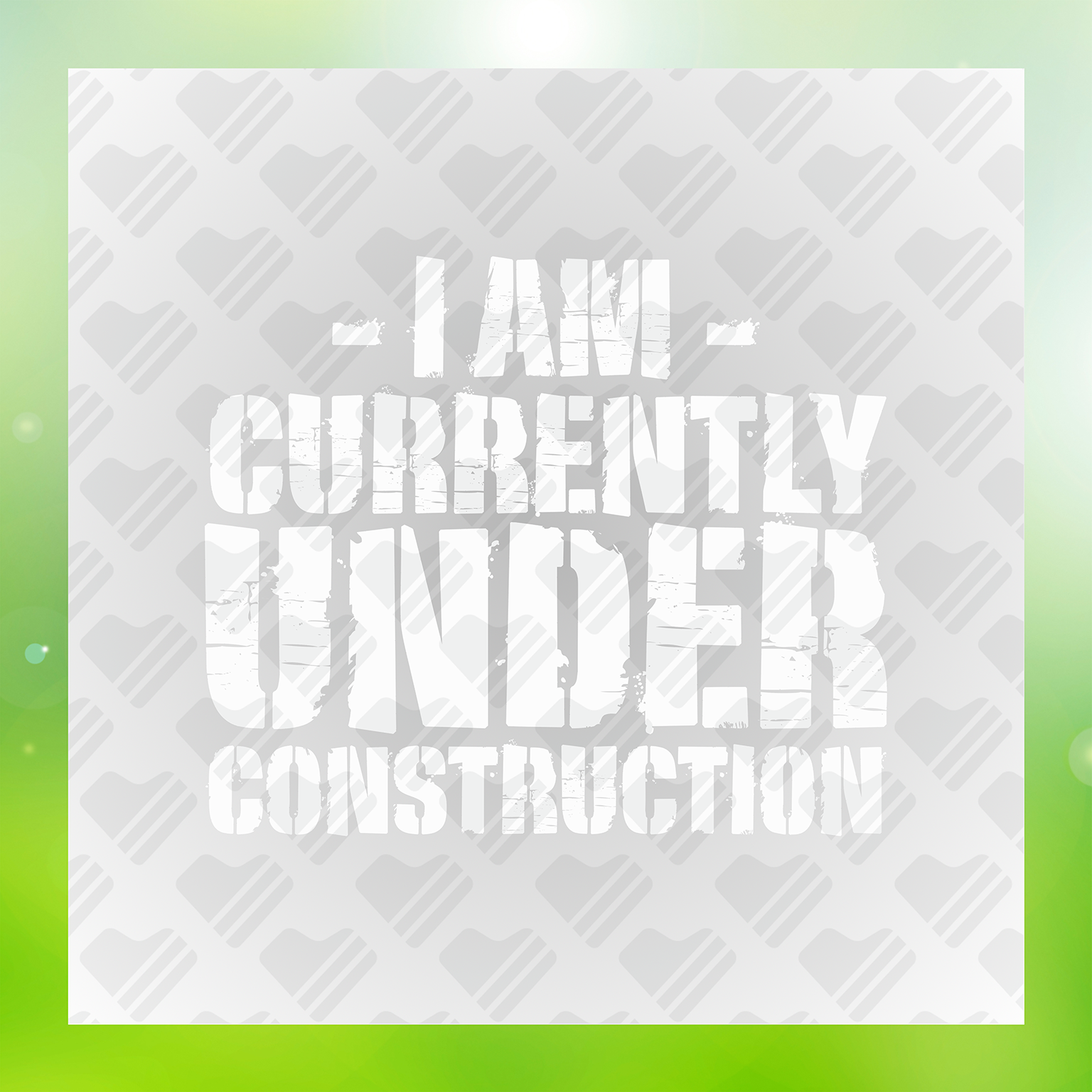 Fitness I Am Currently Under Construction Transfer