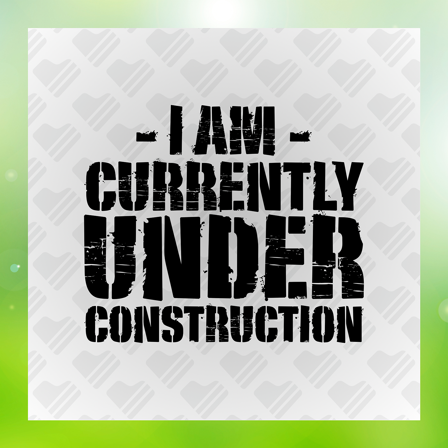 I Am Currently Under Construction Transfer