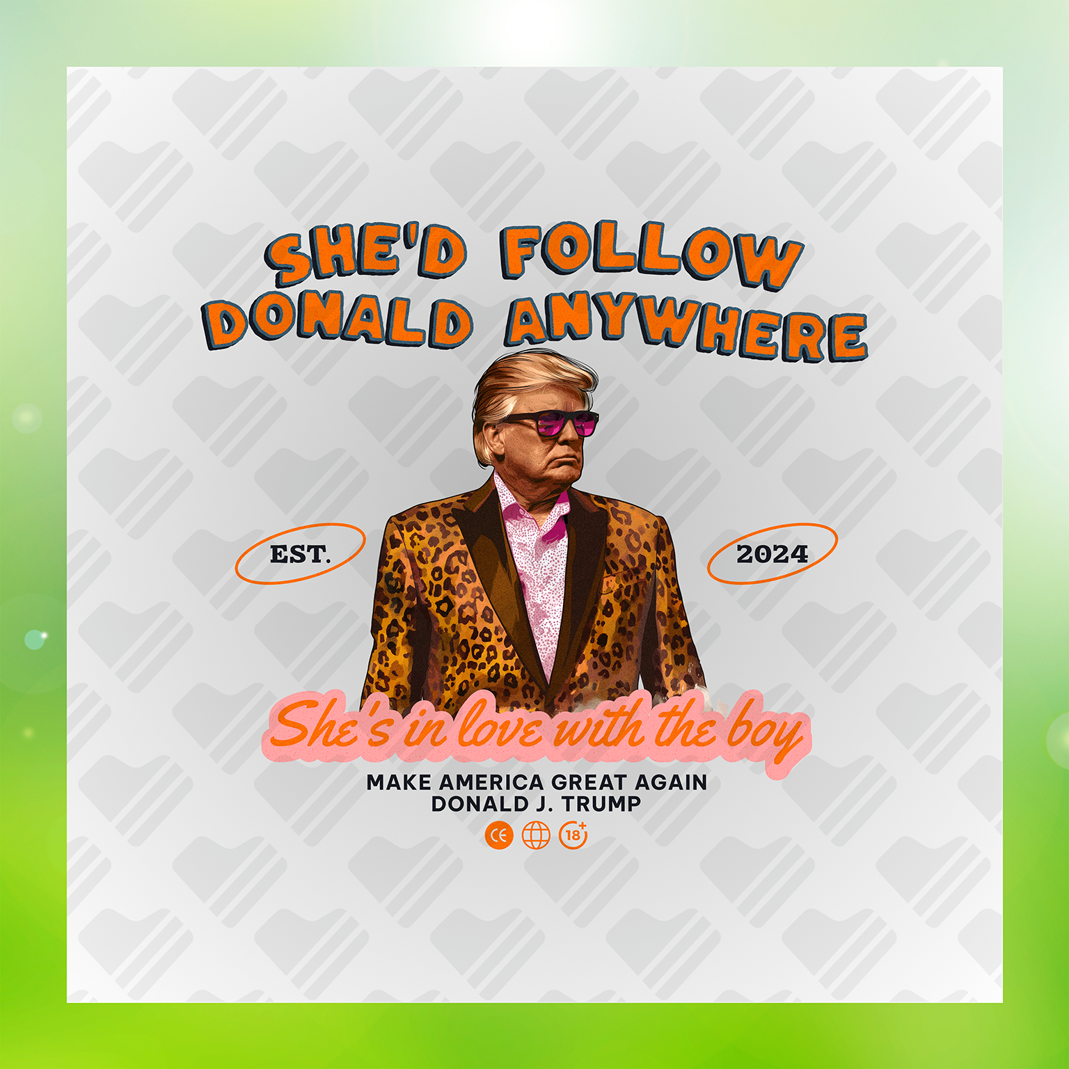 She'd Follow Donald Everywhere Transfer