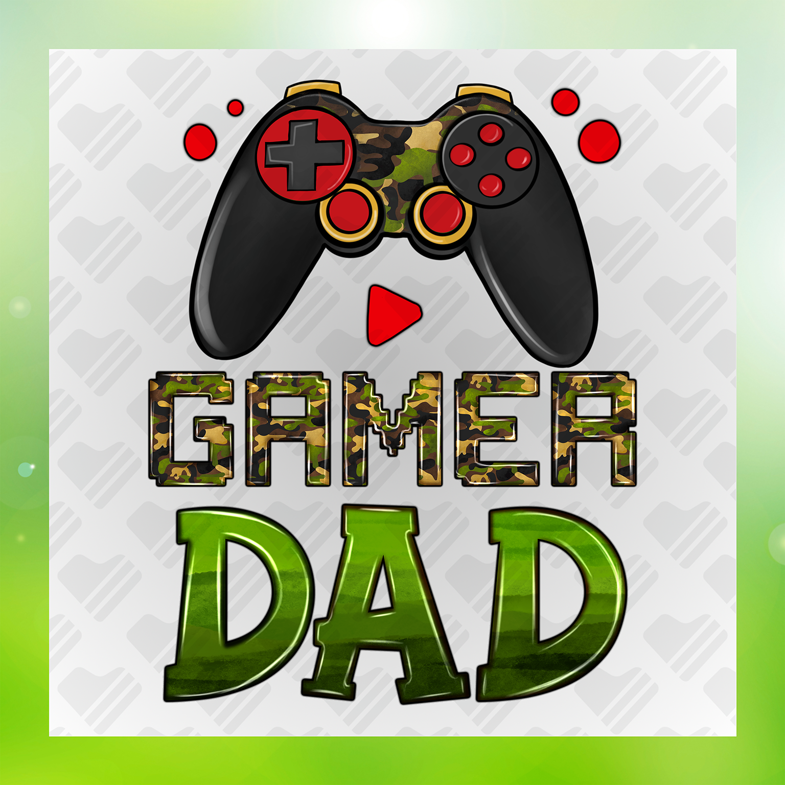 Gamer Dad Transfer