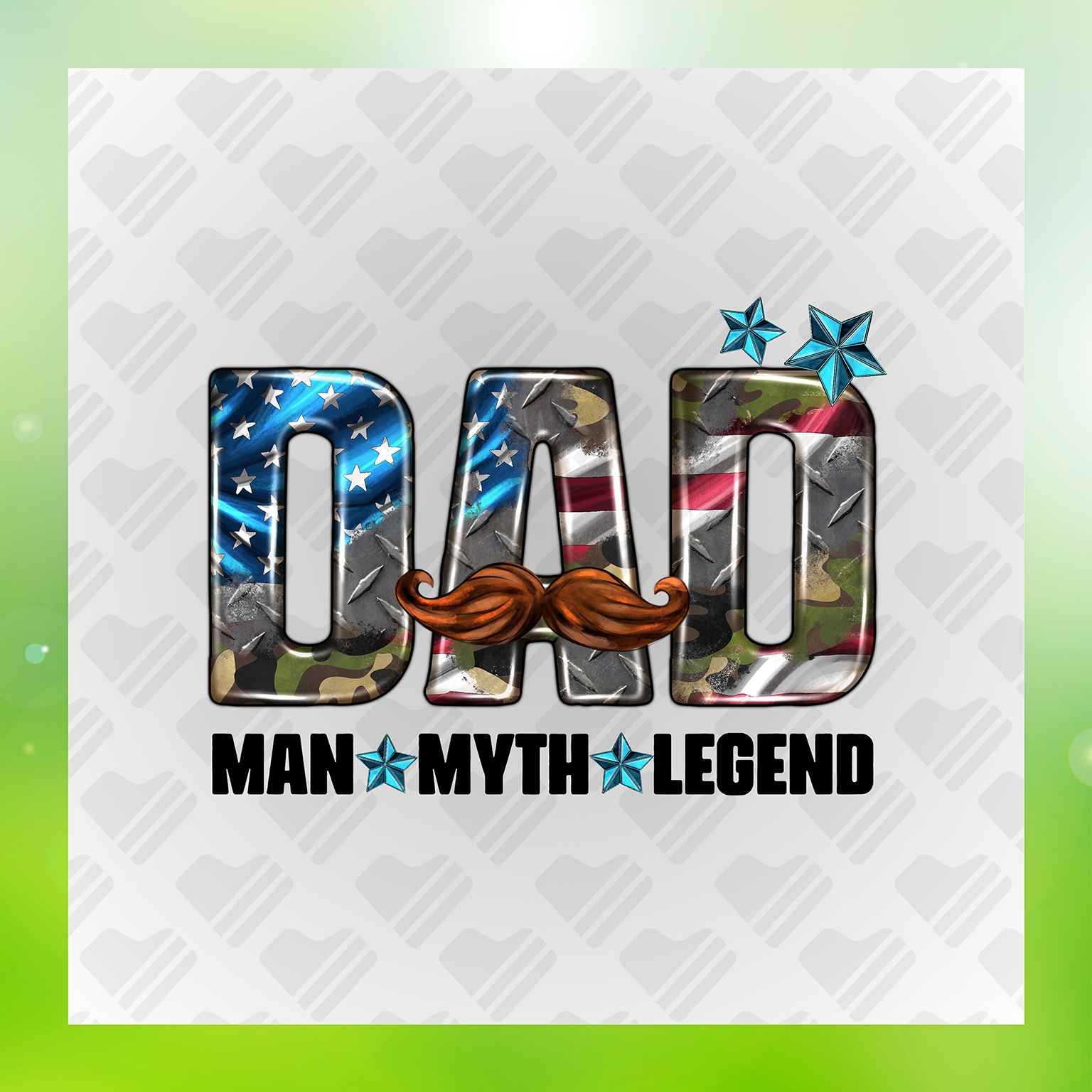 Dad Man Myth Legend Fatherhood Transfer