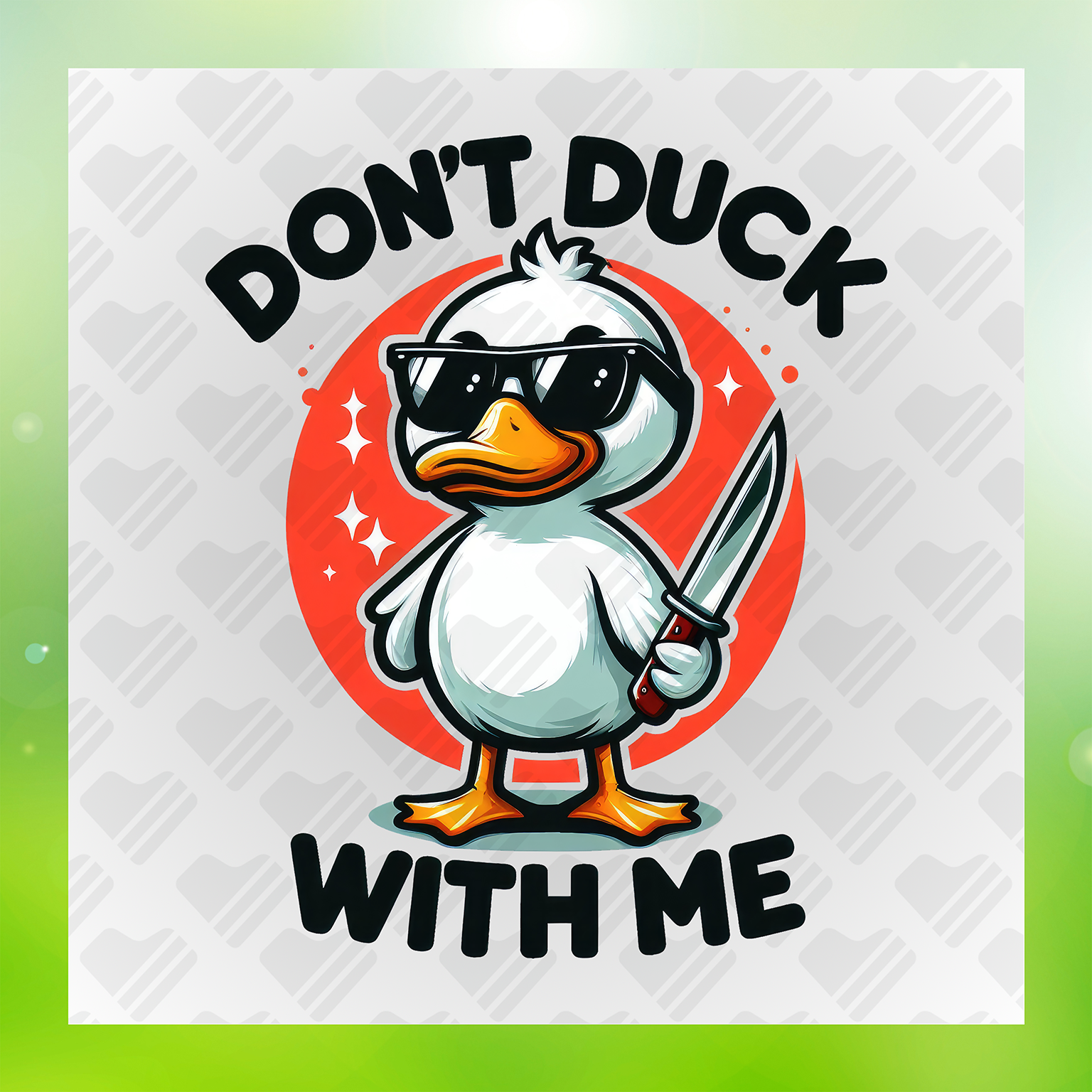 Don't Duck With Me Transfer