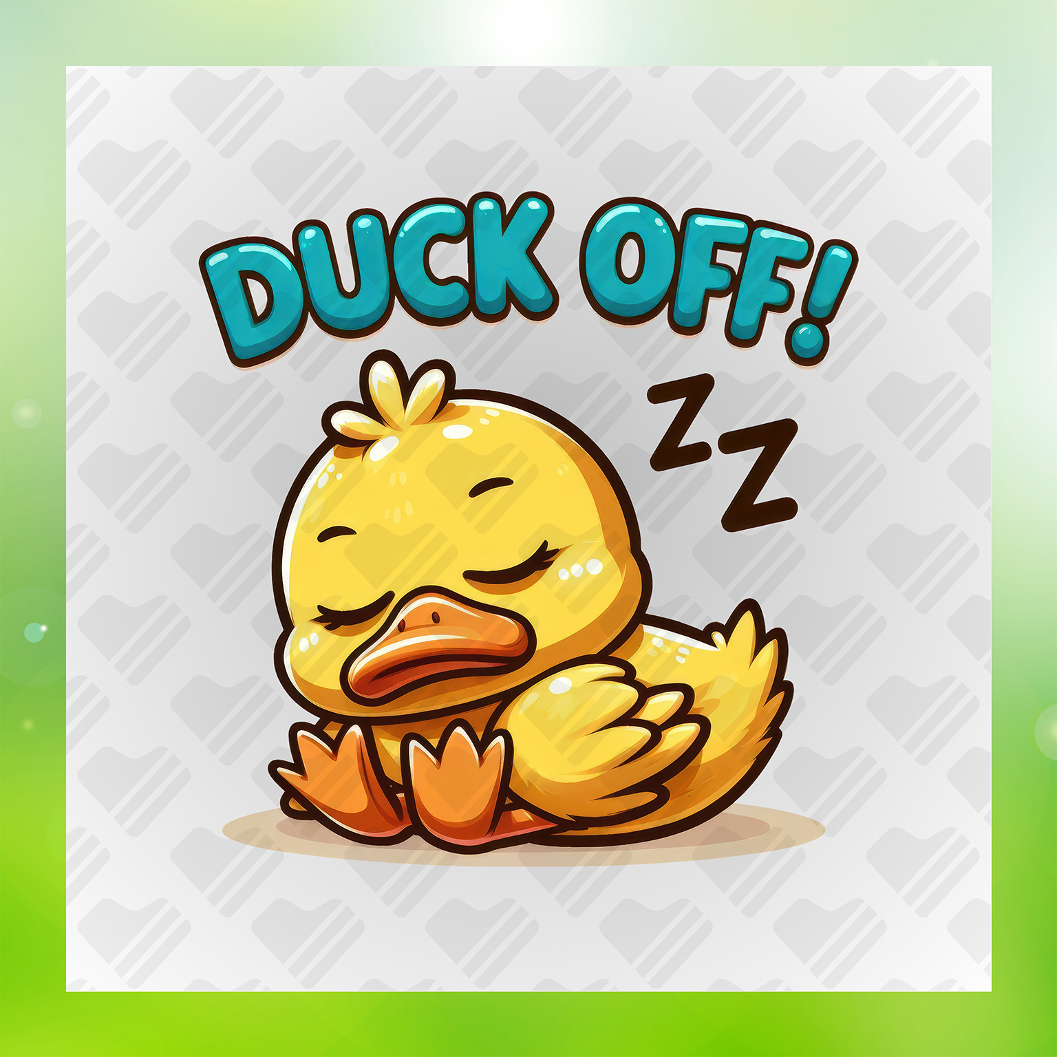 Sleepy Duck, Duck Mood, Duck Off Transfer