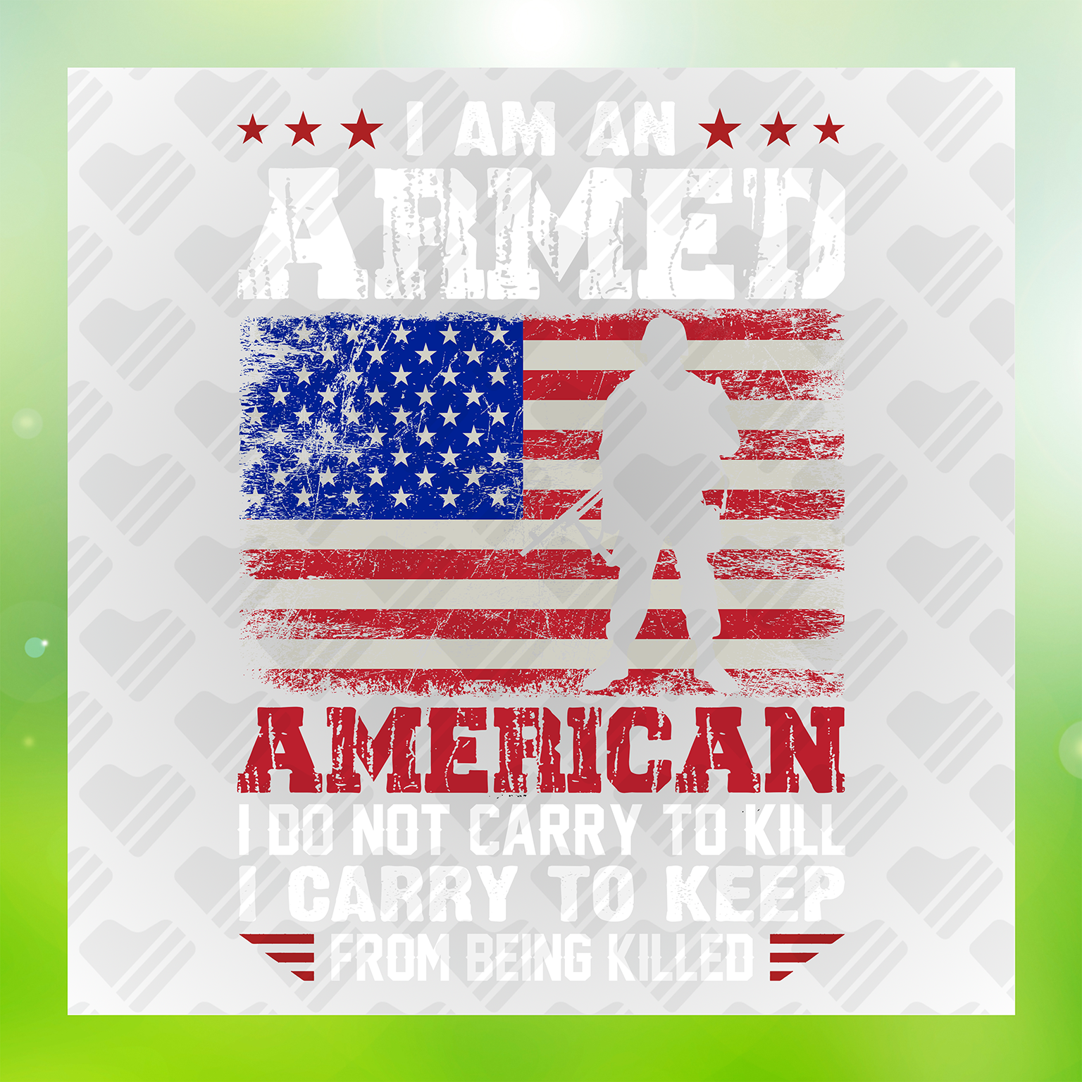 I Am An Armed American Transfer