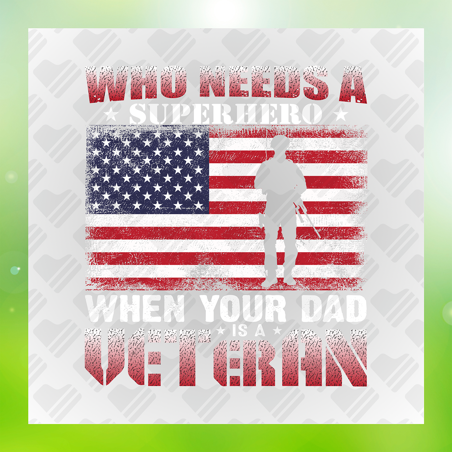 When Your Dad Is A Veteran Transfer