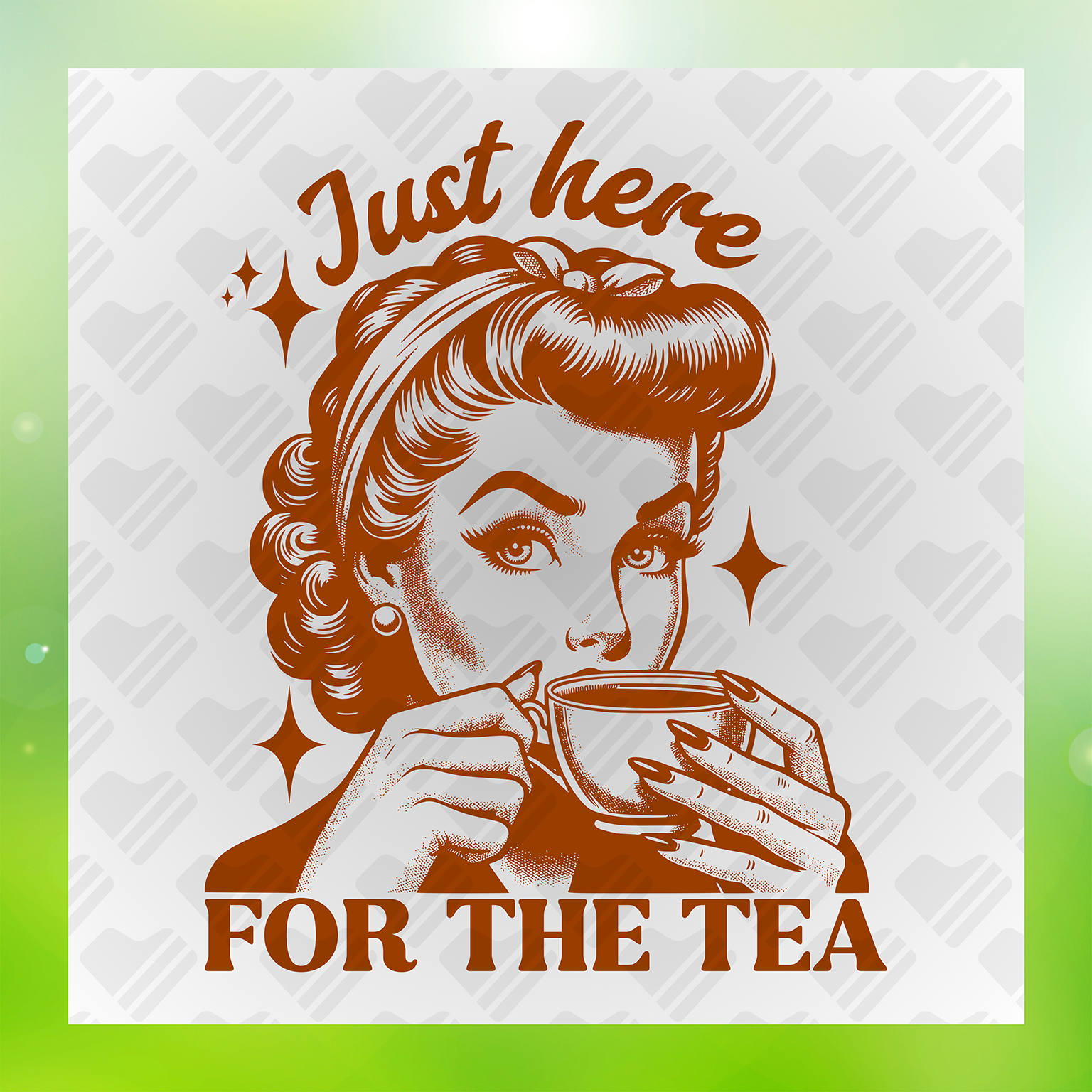 Tea Time, Just Here For The Tea Transfer