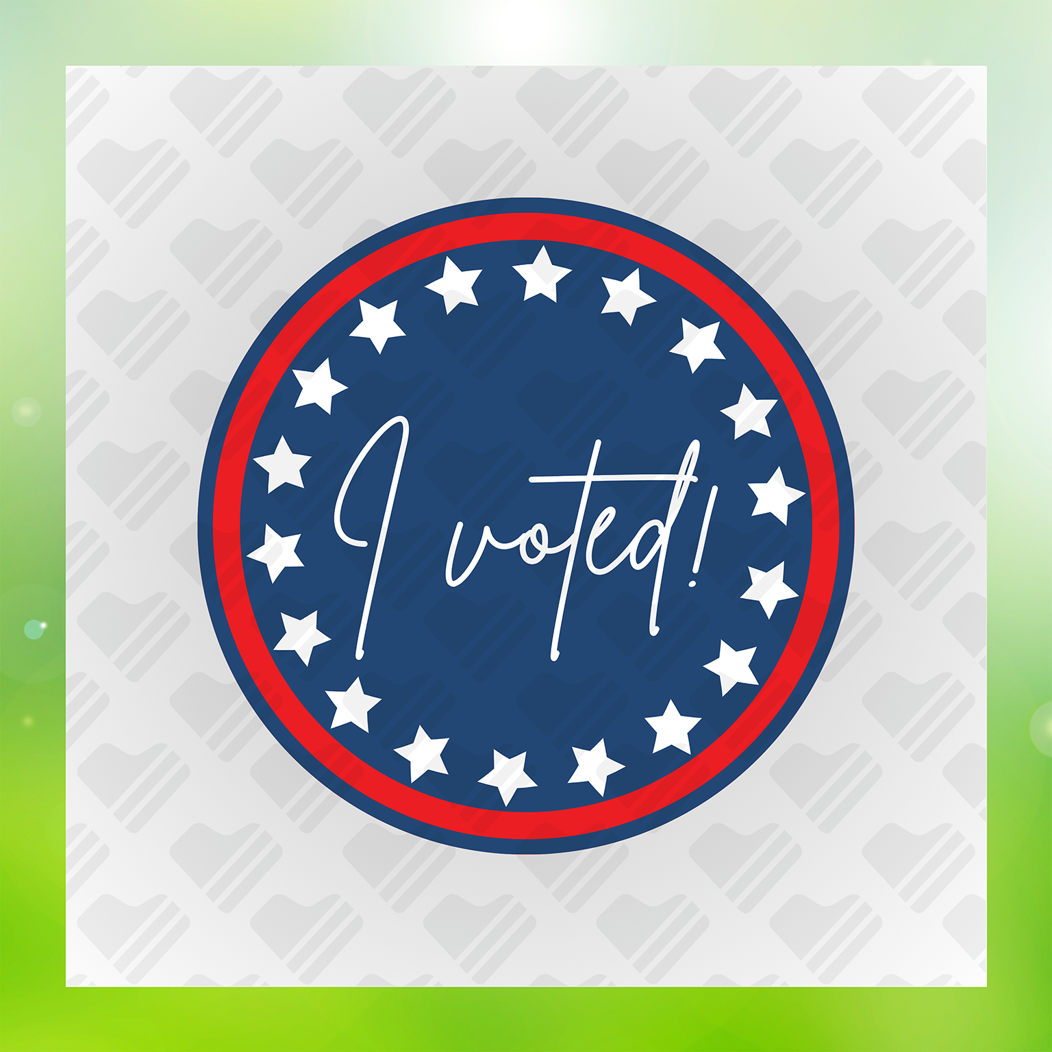 I Voted Vr. 2 Transfer