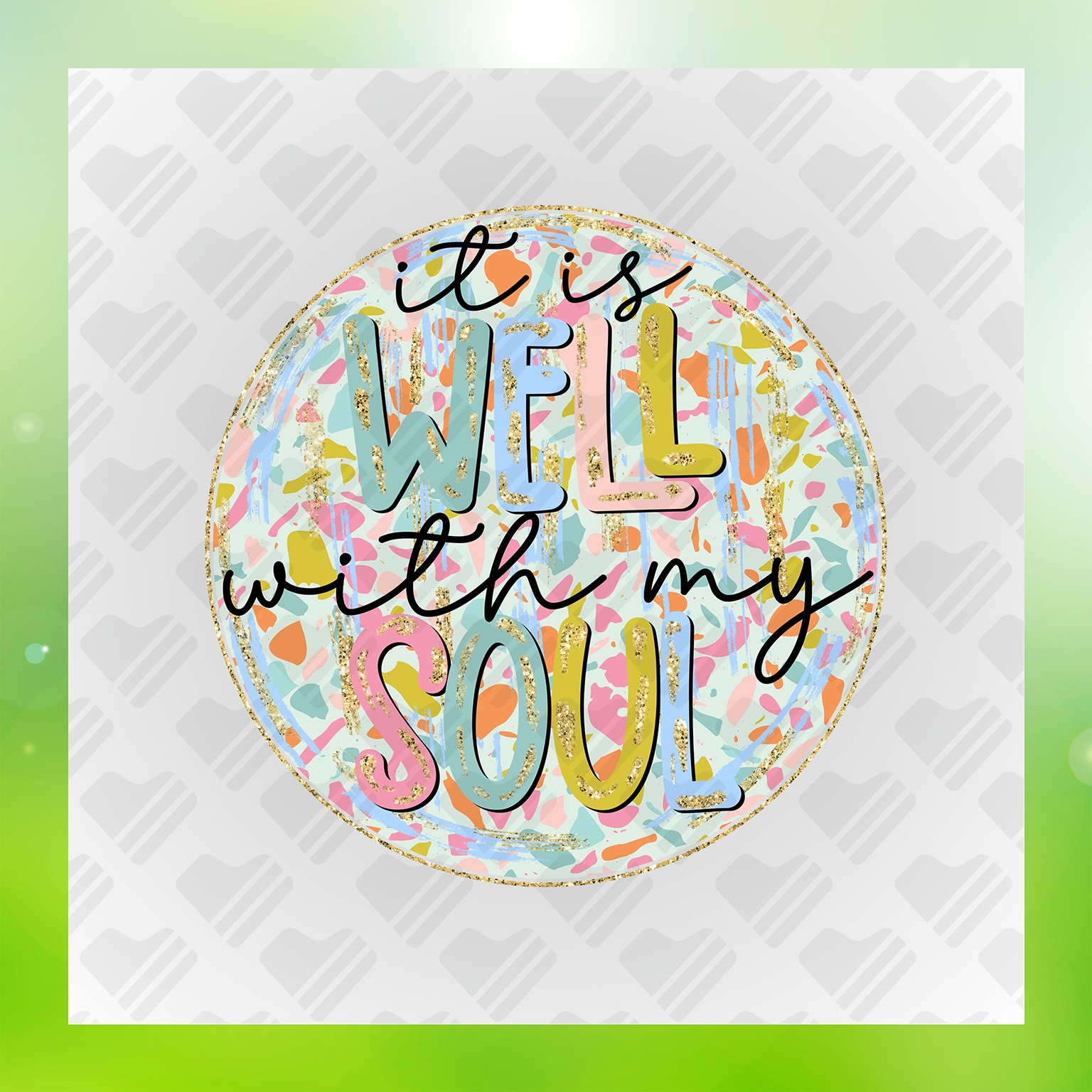 It Is Well With My Soul Transfer