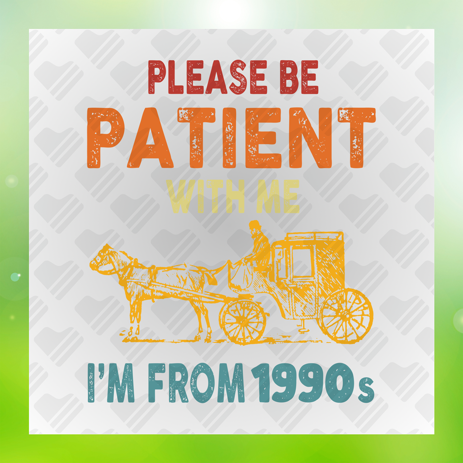 I'm From The 1900's V7 Transfer