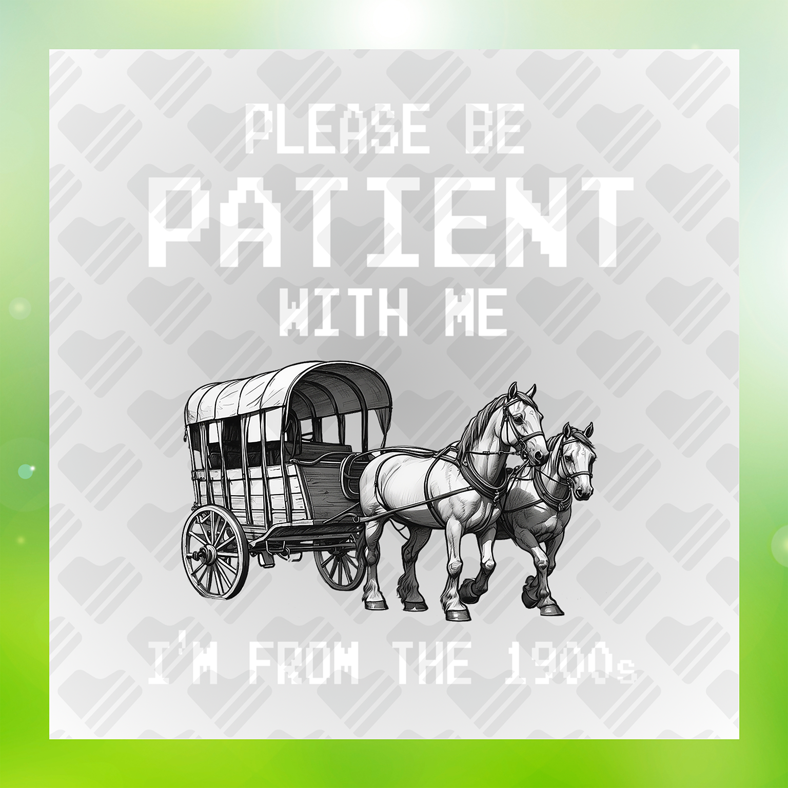 I'm From The 1900's V9 Transfer