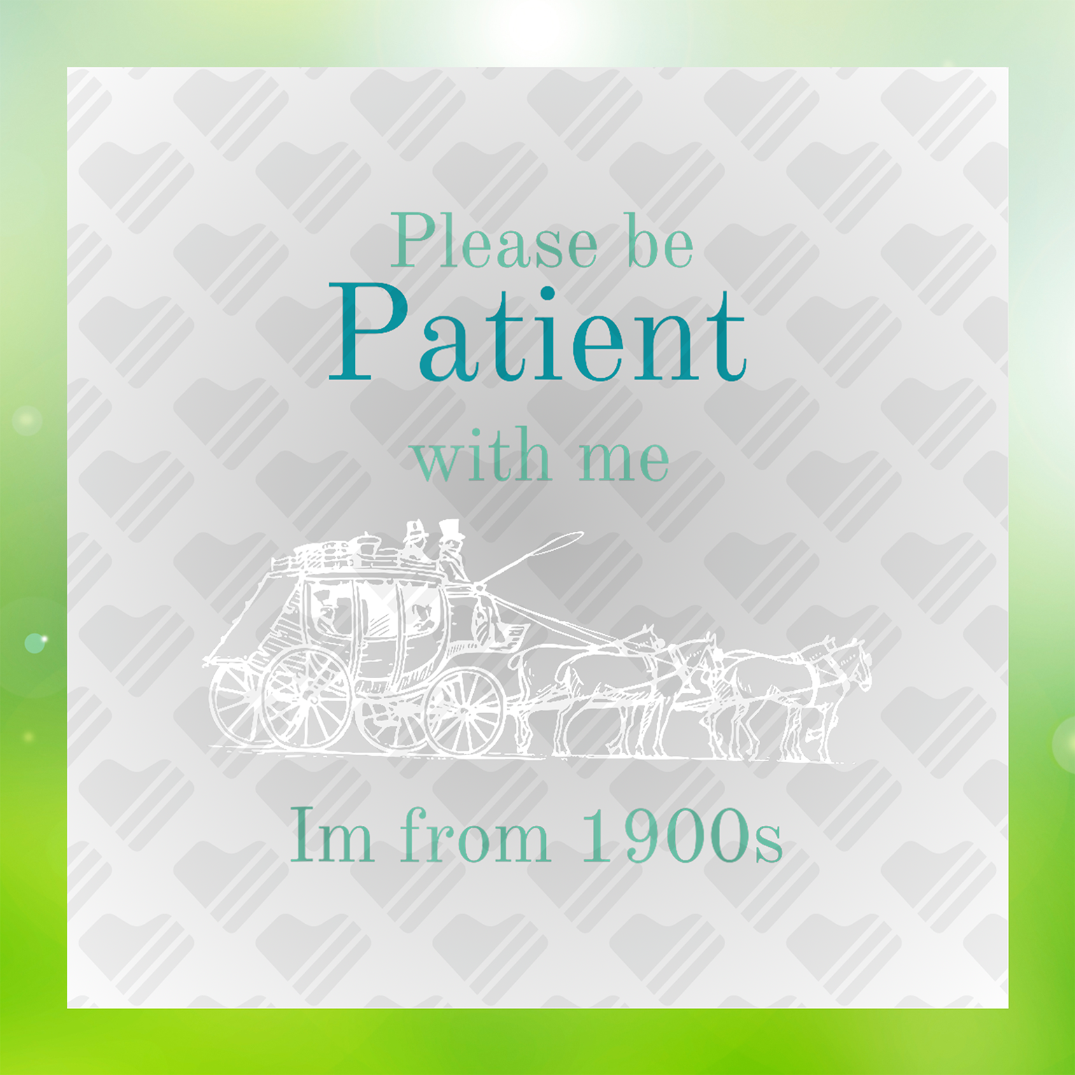 I'm From The 1900's V11 Transfer