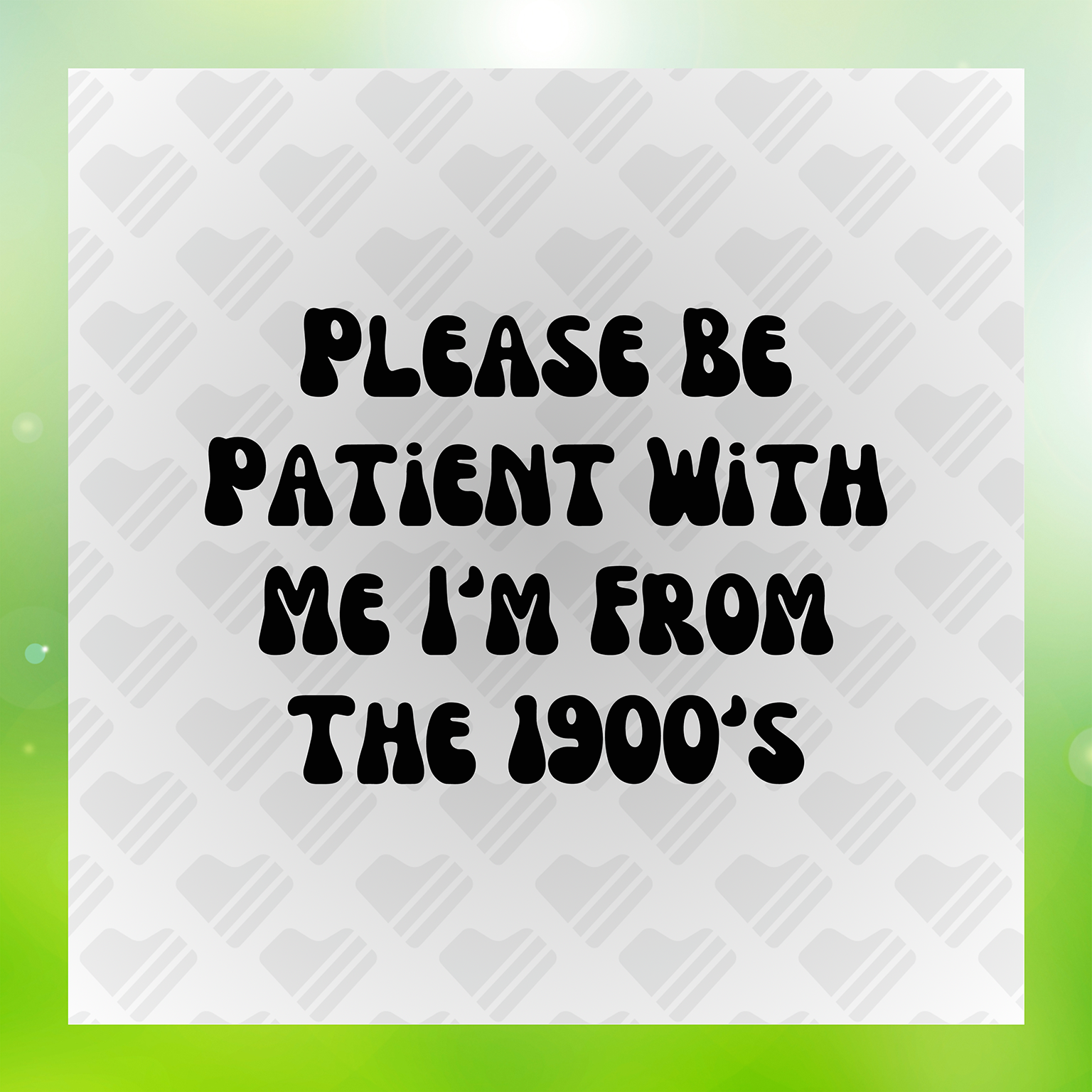 I'm From The 1900's V13 Transfer