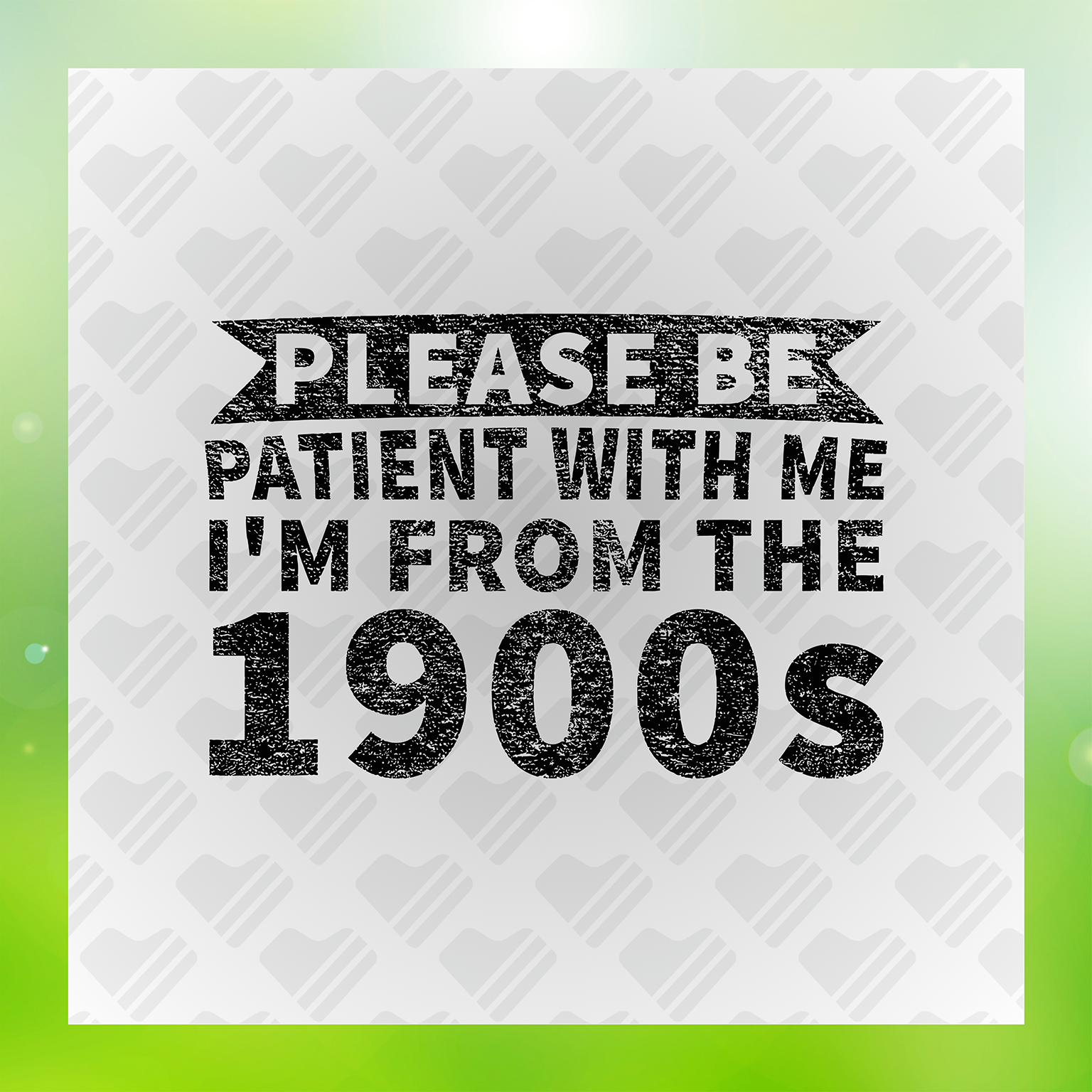 I'm From The 1900's V20 Transfer