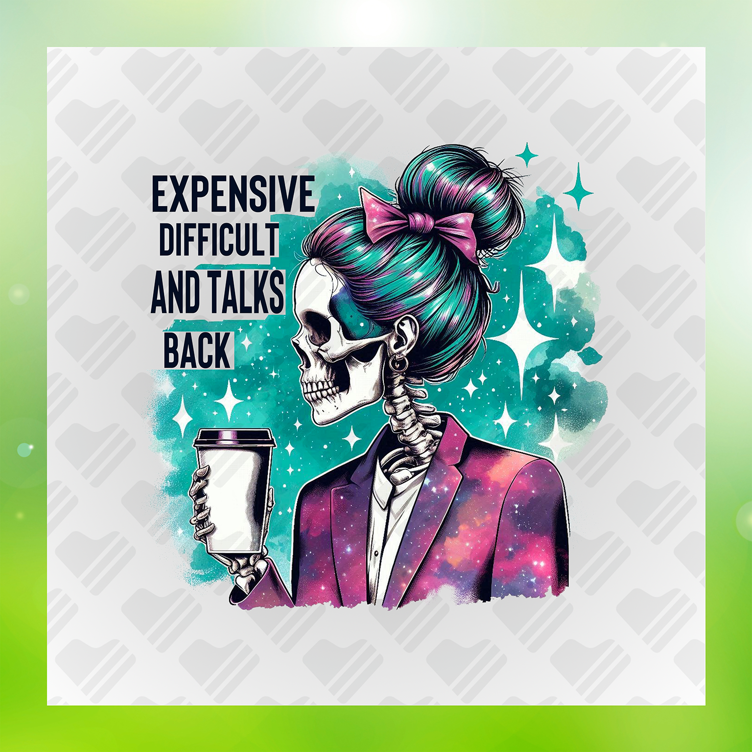 Skull Expensive Difficult And Talks Back Transfer