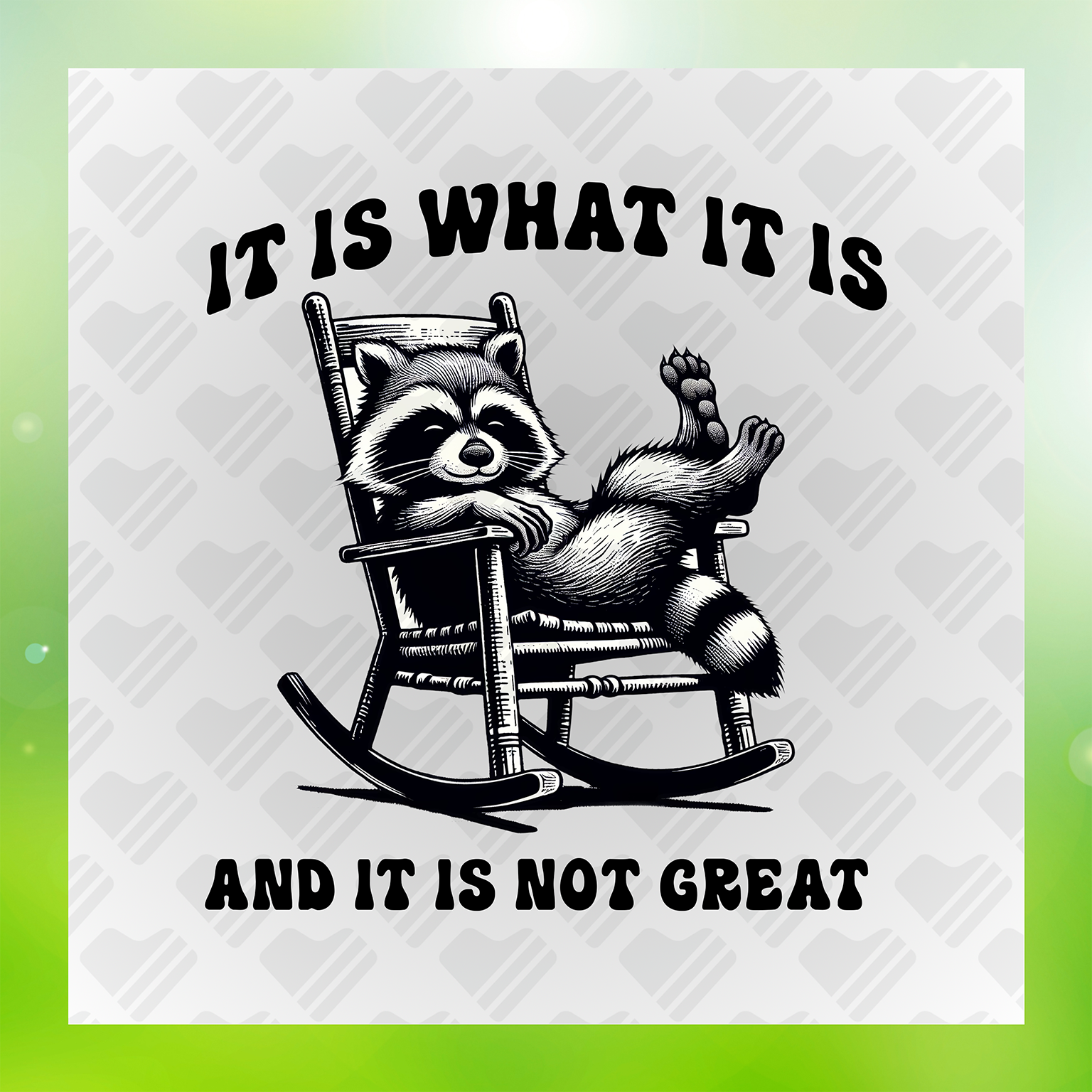 It Is Not Great Transfer