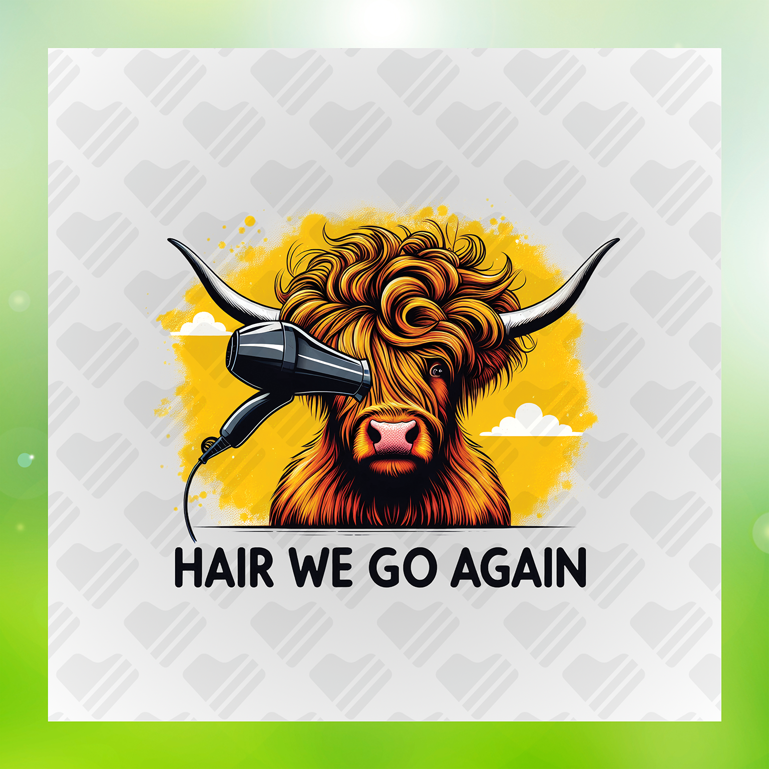 Hair We Go Again Transfer