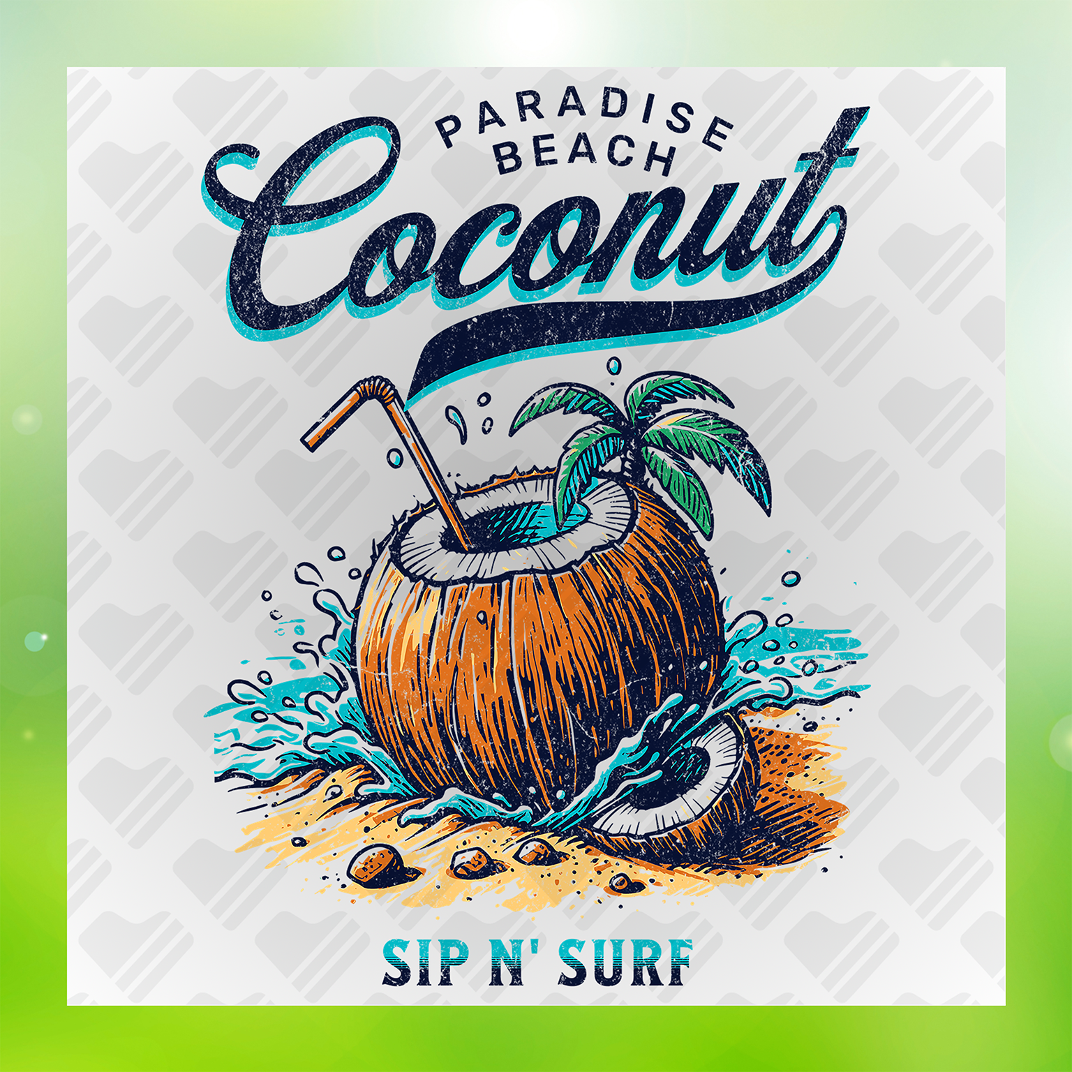 Paradise Beach Coconut Transfer