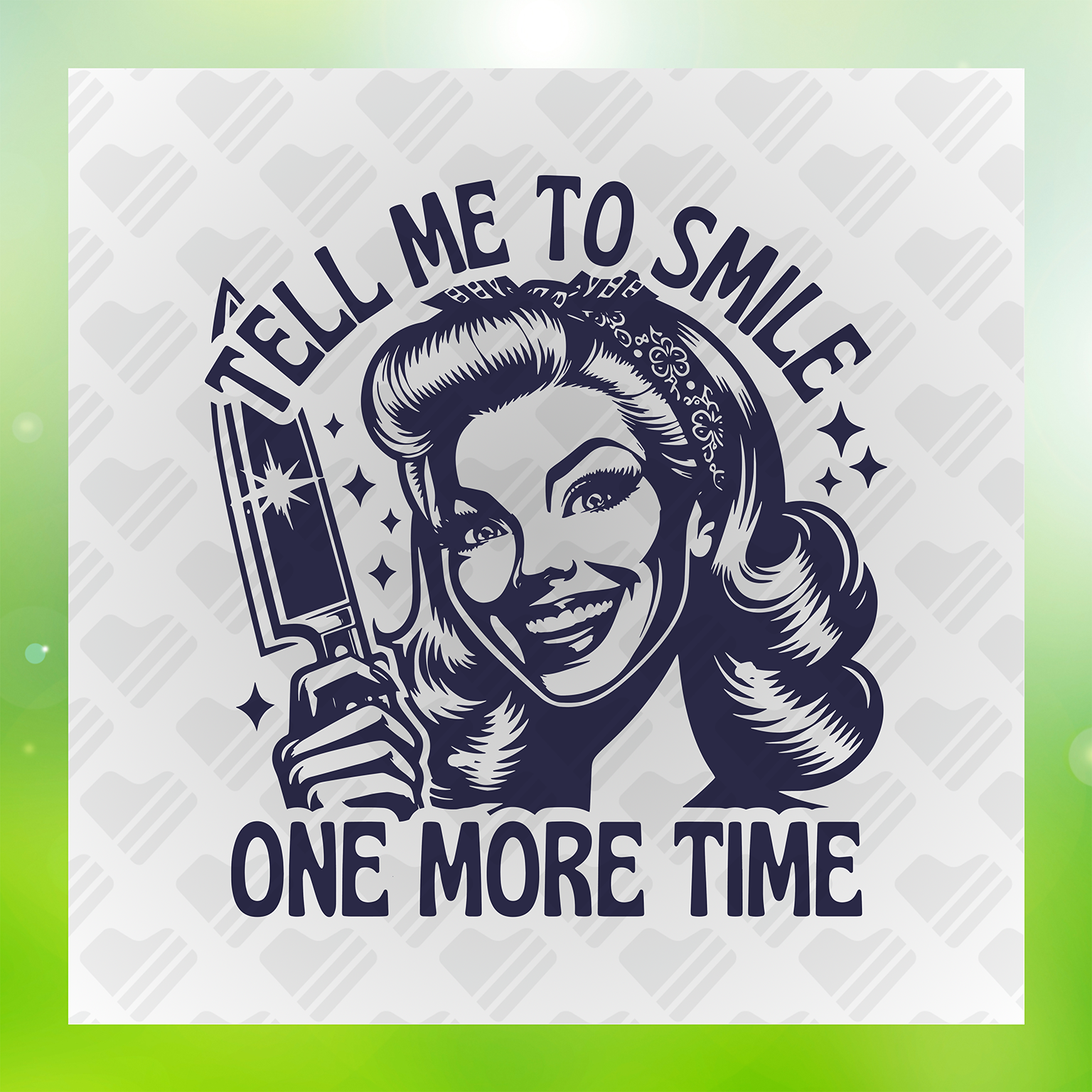 Tell Me To Smile One More Time Transfer