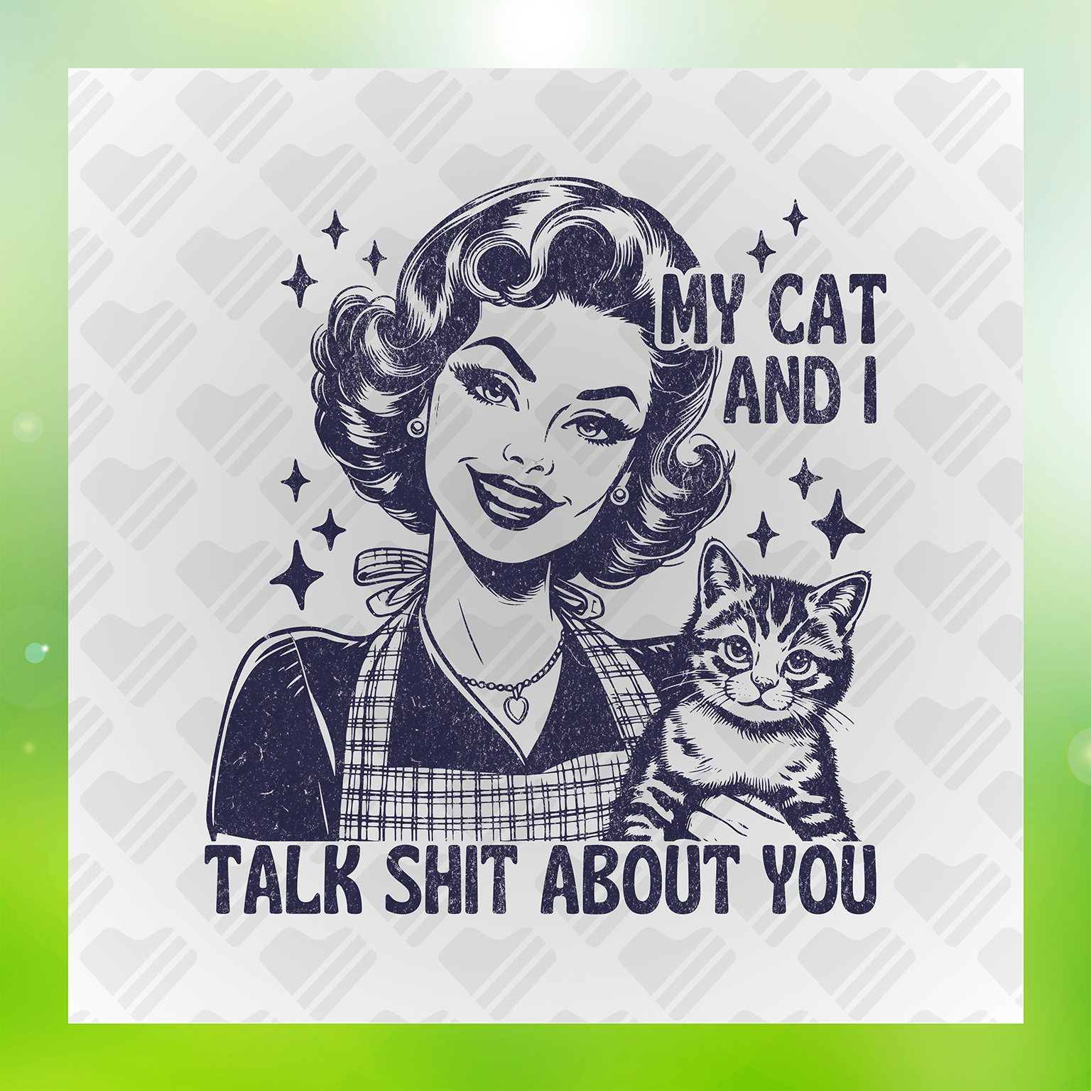 My Cat And I Talk Shit About You Transfer