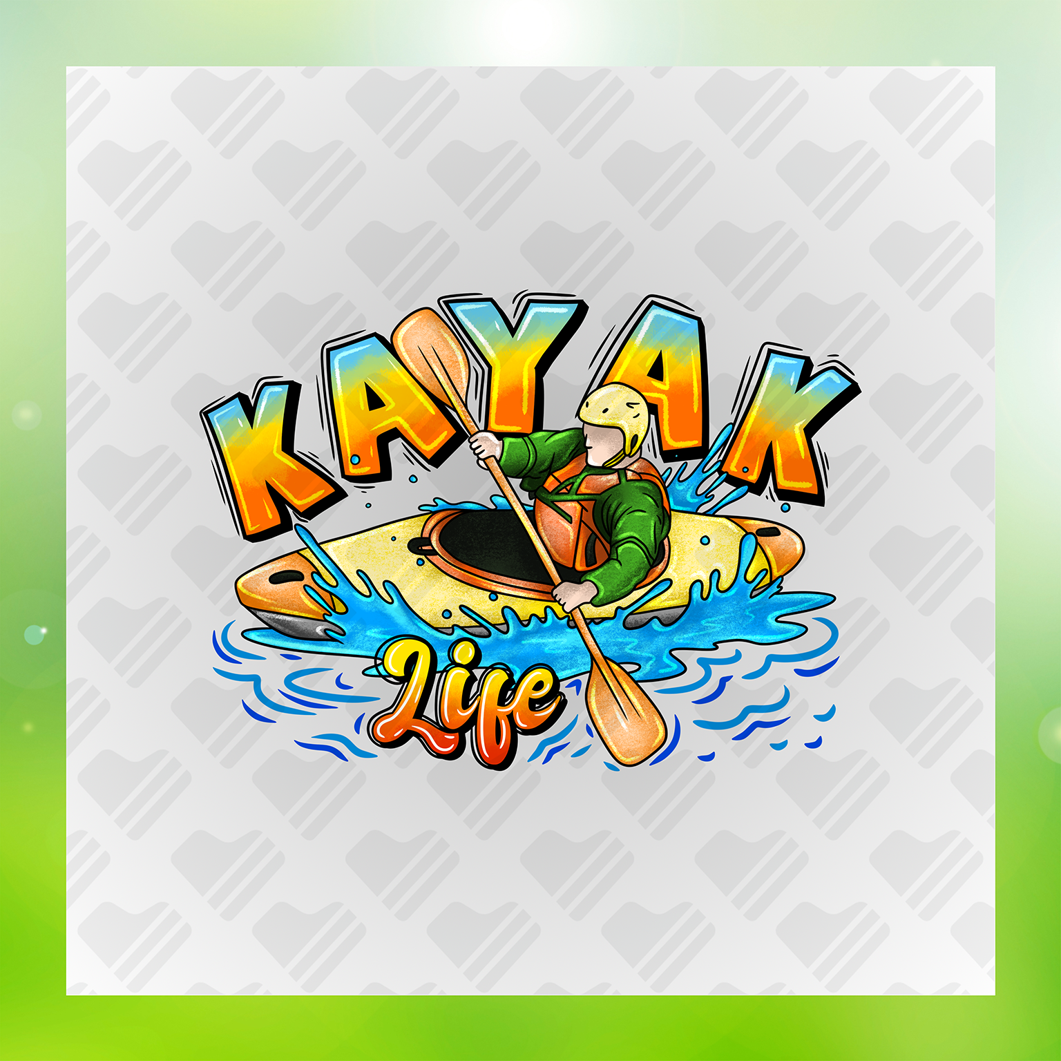 Summer Adventure Kayak Life Vr. 2 Transfer