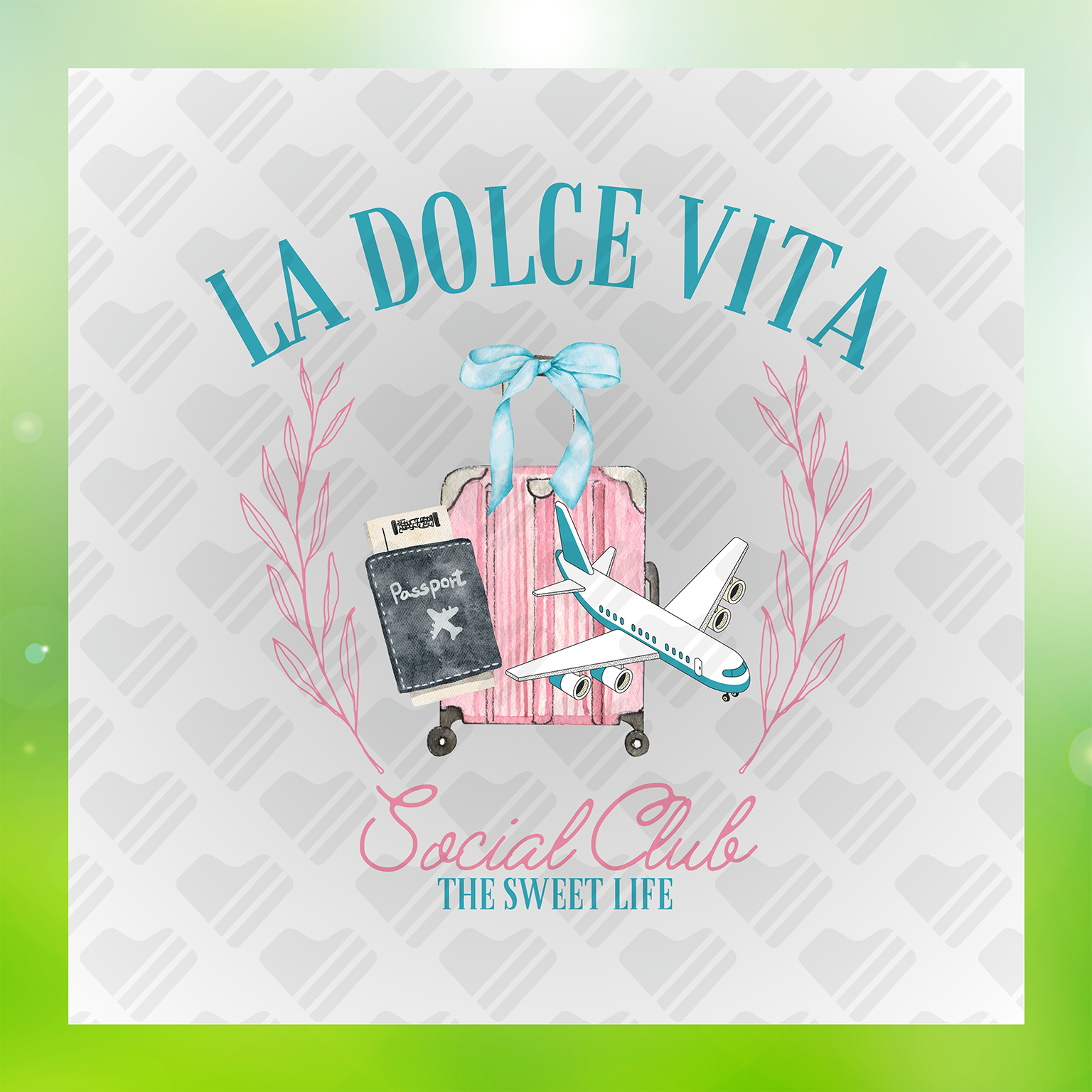 Summer Adventure La Dolce Vita Social Club Transfer