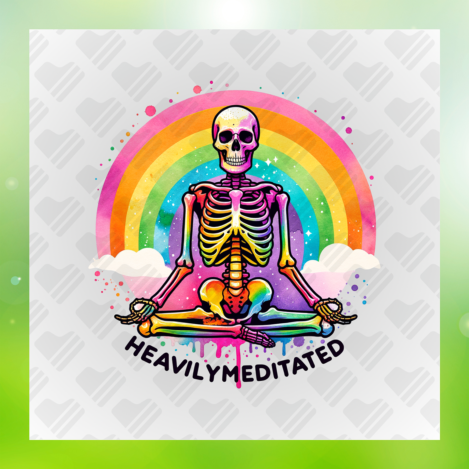 Summer Skeletons Heavily Meditated Transfer