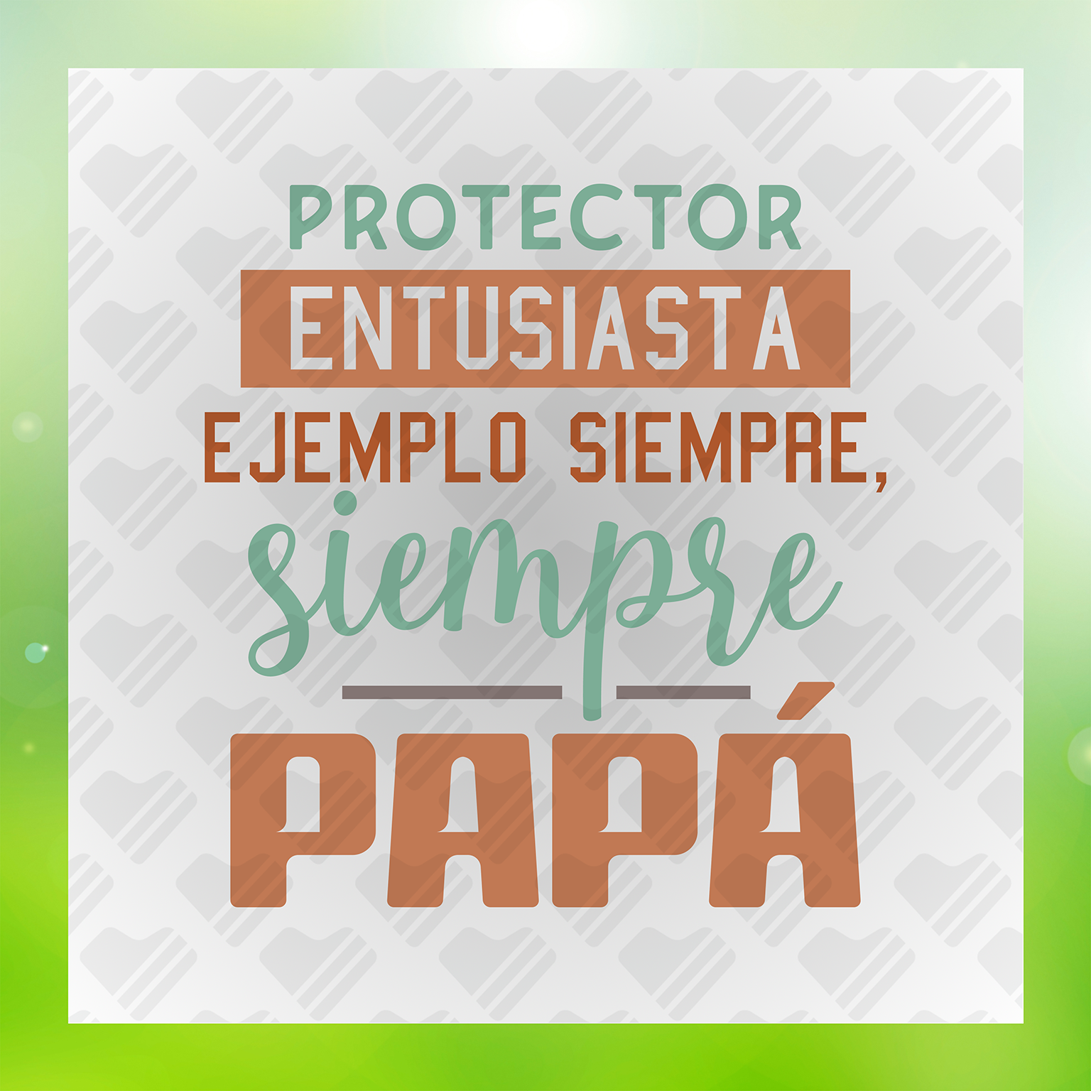 Protector Entusiasta Ejemplo Siempre Siempre Papa Transfer
