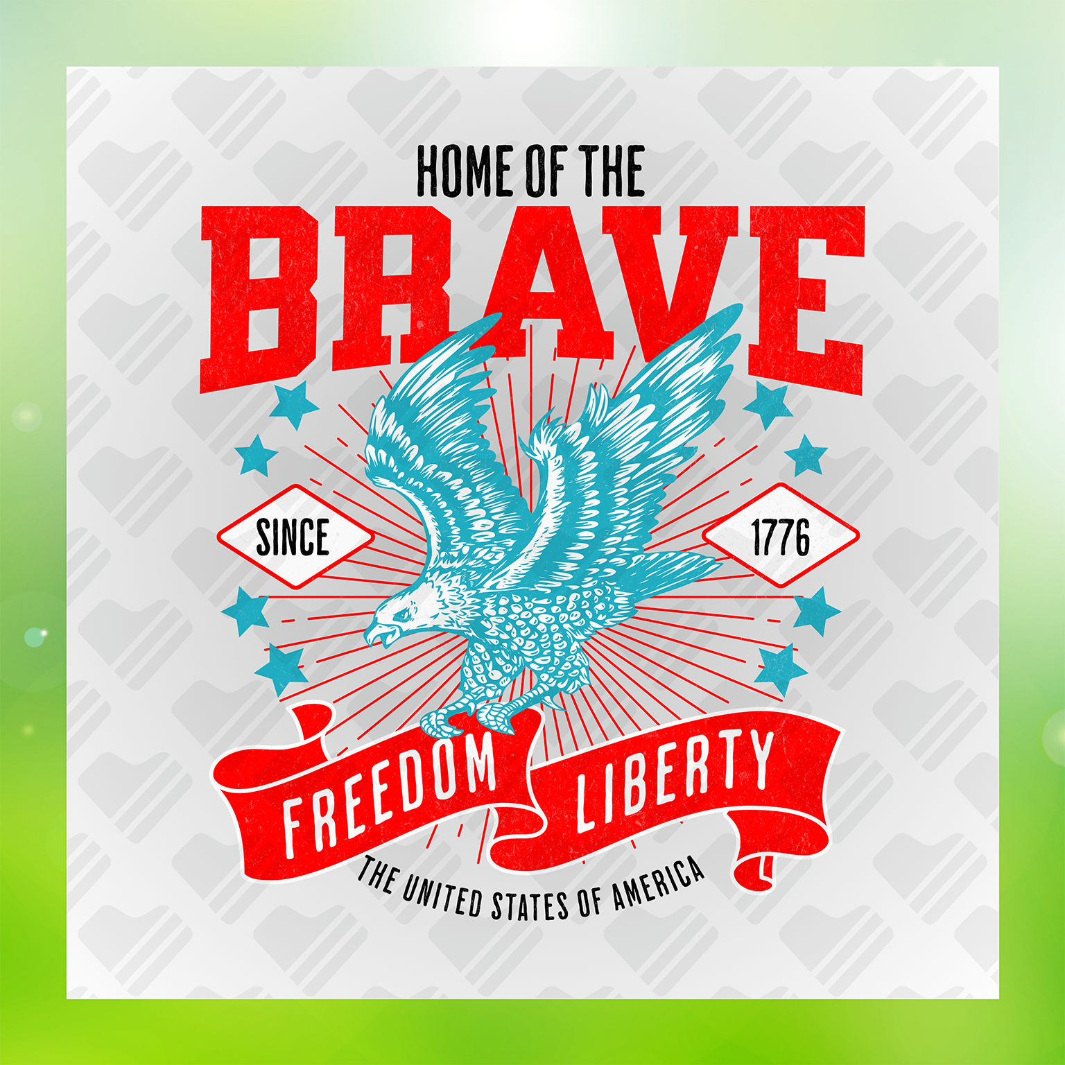 Home Of The Brave Since 1776 Transfer