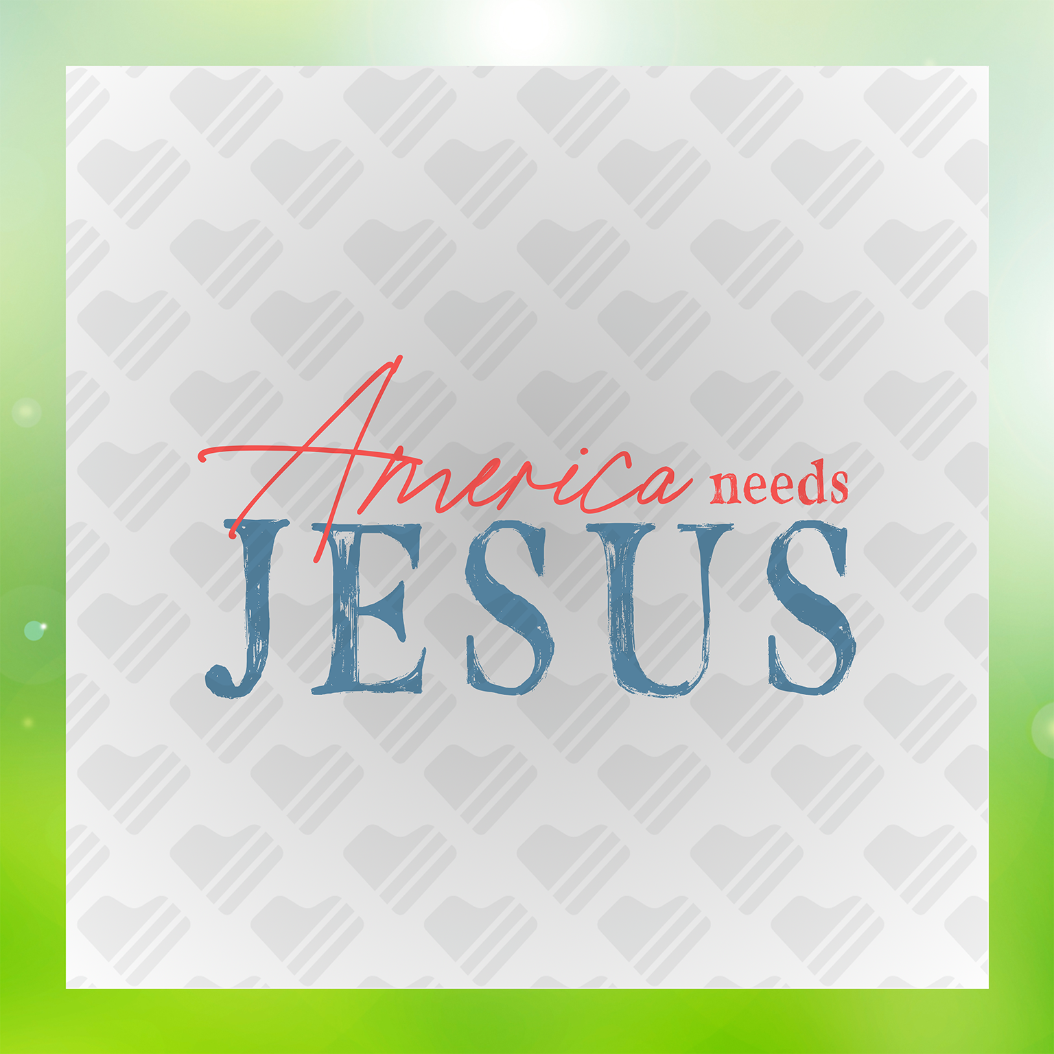 America Needs Jesus Transfer