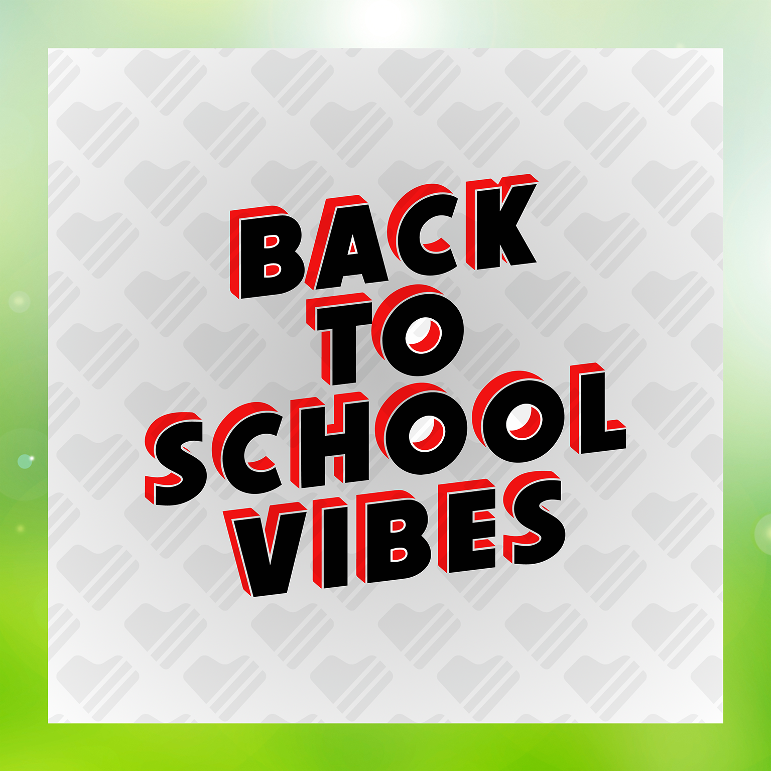 Back To School Vibes Transfer